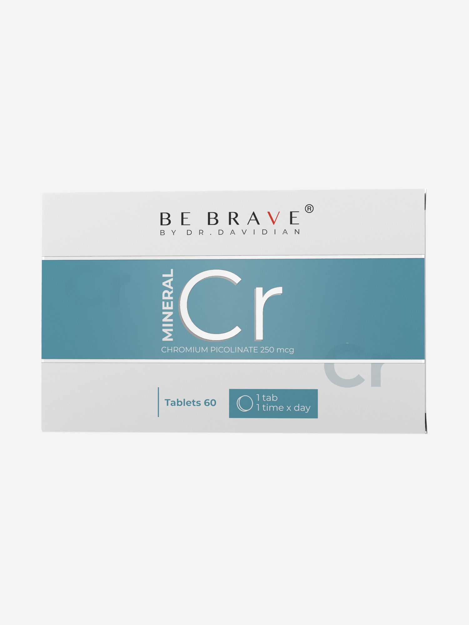 Изображение товара Хром пиколинат BE BRAVE, унисекс взрослые, 250 мкг, 60 таблеток, для контроля аппетита Изображение товара Хром пиколинат BE BRAVE, унисекс взрослые, 250 мкг, 60 таблеток, для контроля аппетита