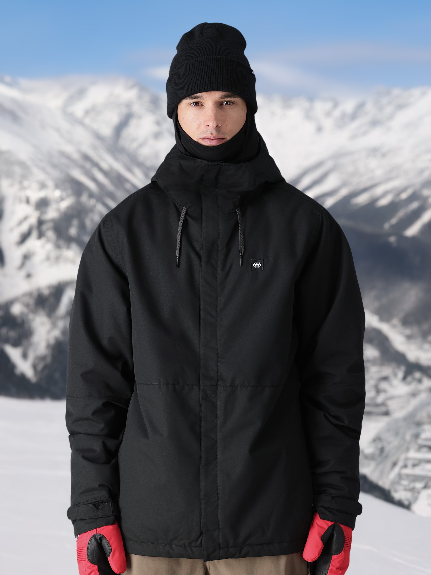 Куртка утепленная мужская 686 Foundation, черный, арт. m2w119600-blk