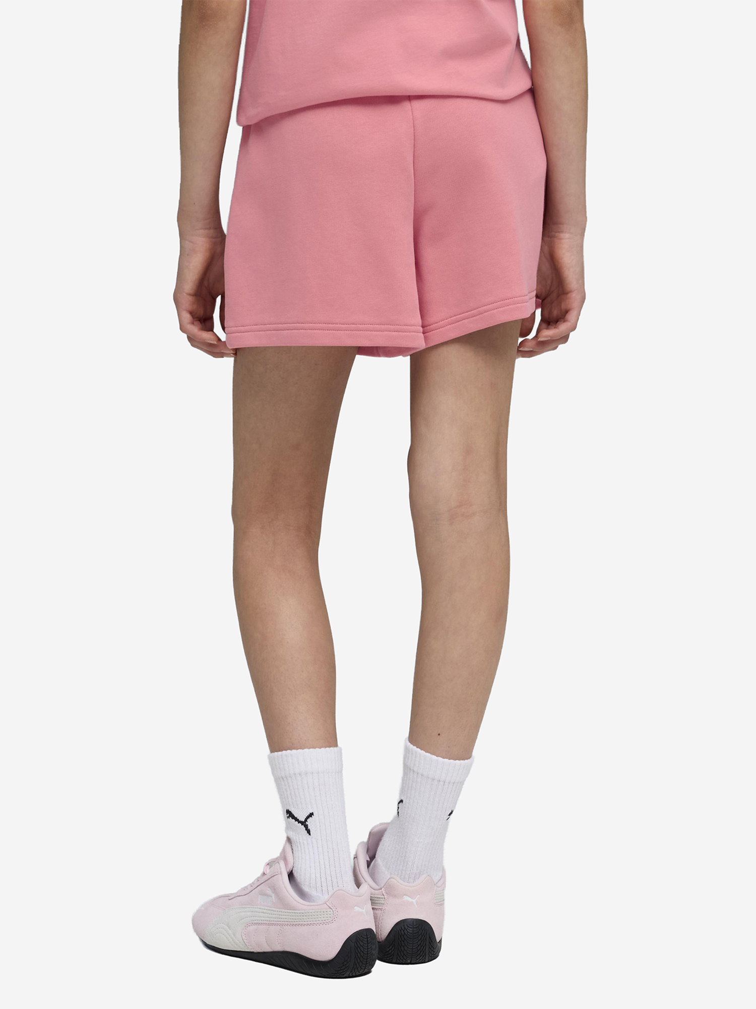 Шорты для девочек PUMA Ess Small No. 1 Logo, Розовый 2