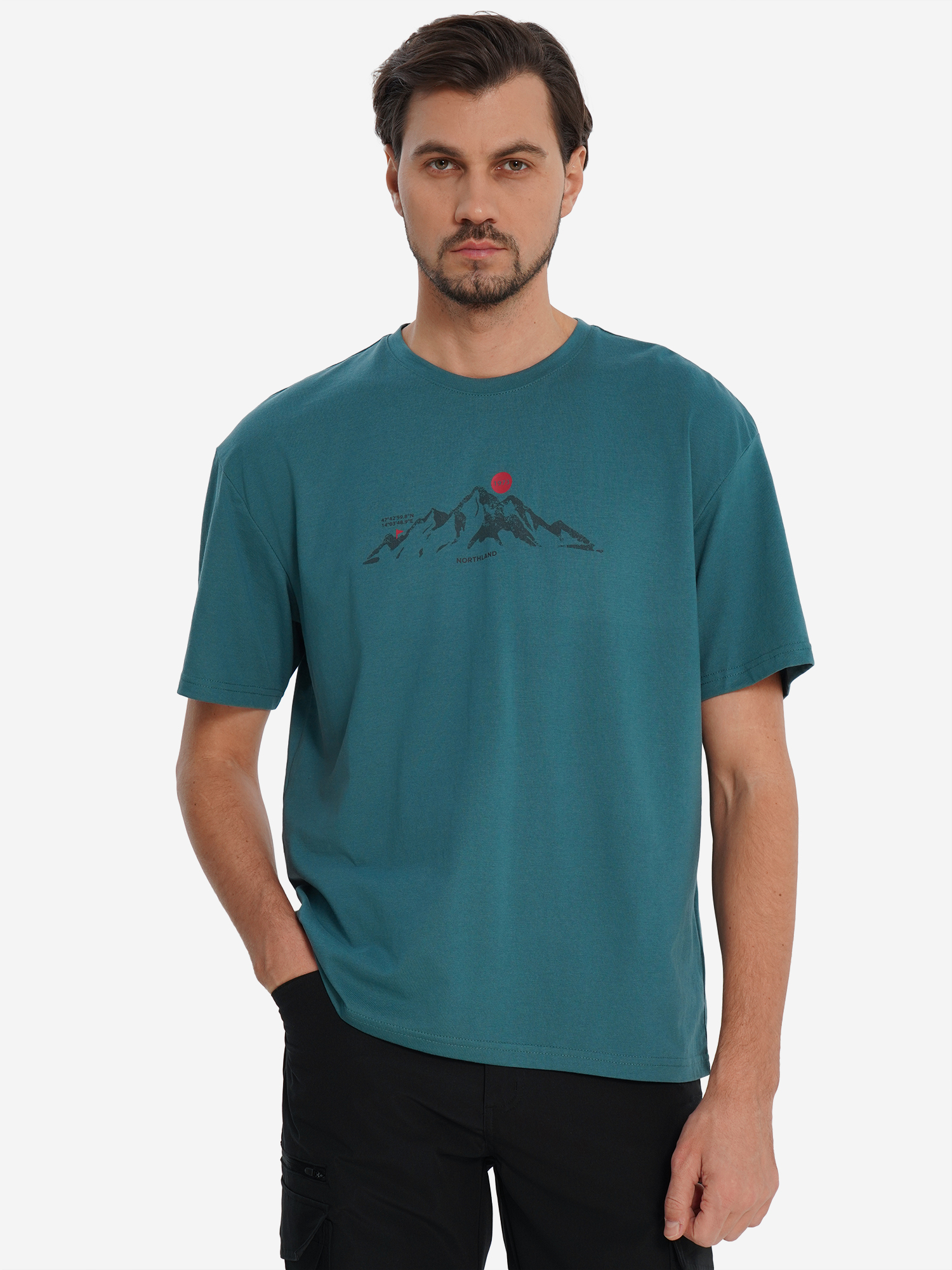 Изображение товара Мужская футболка Northland с коротким рукавом для активного отдыха
