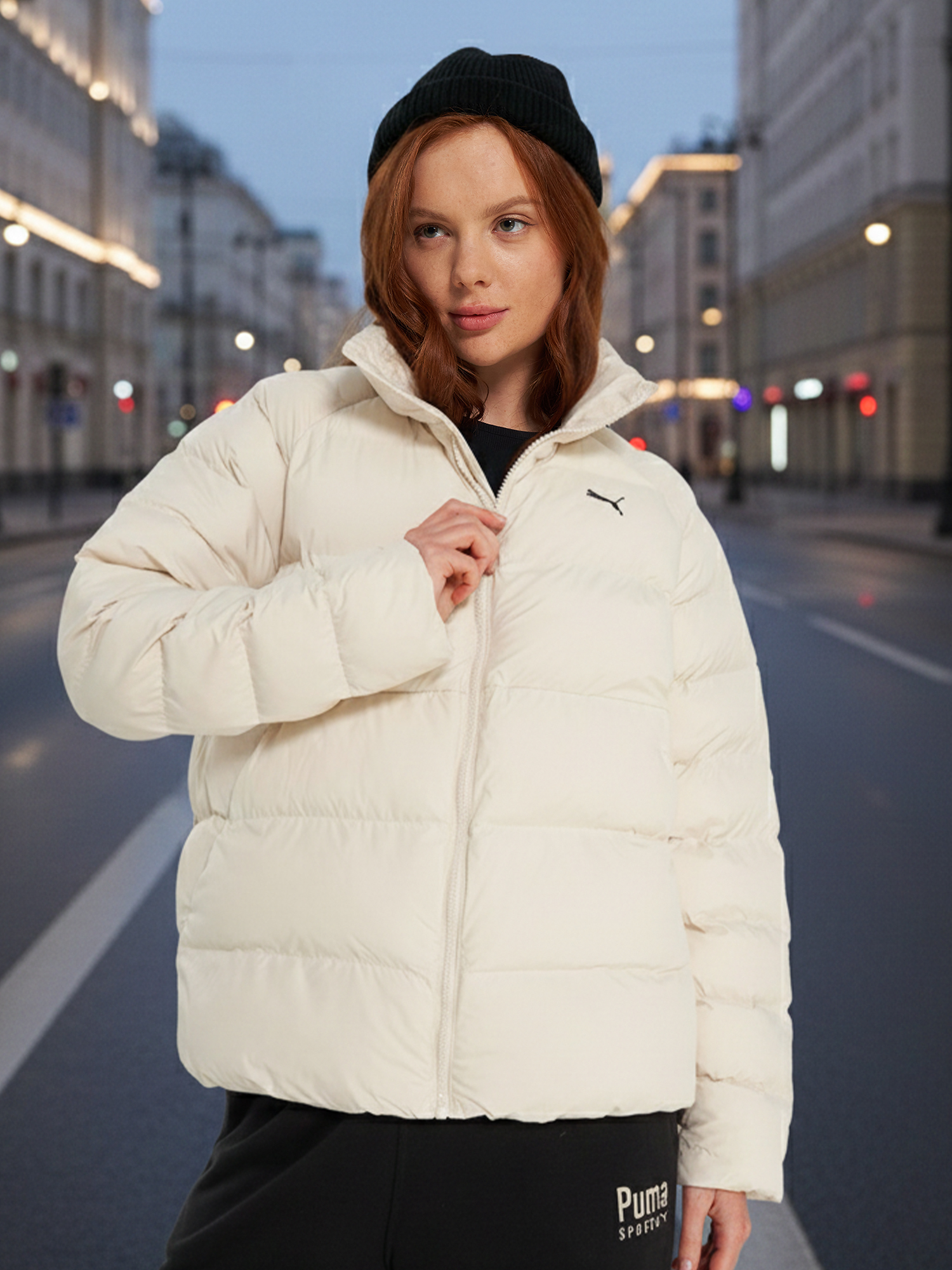 Пуховик PUMA, бежевый, арт. 692727p0p-87