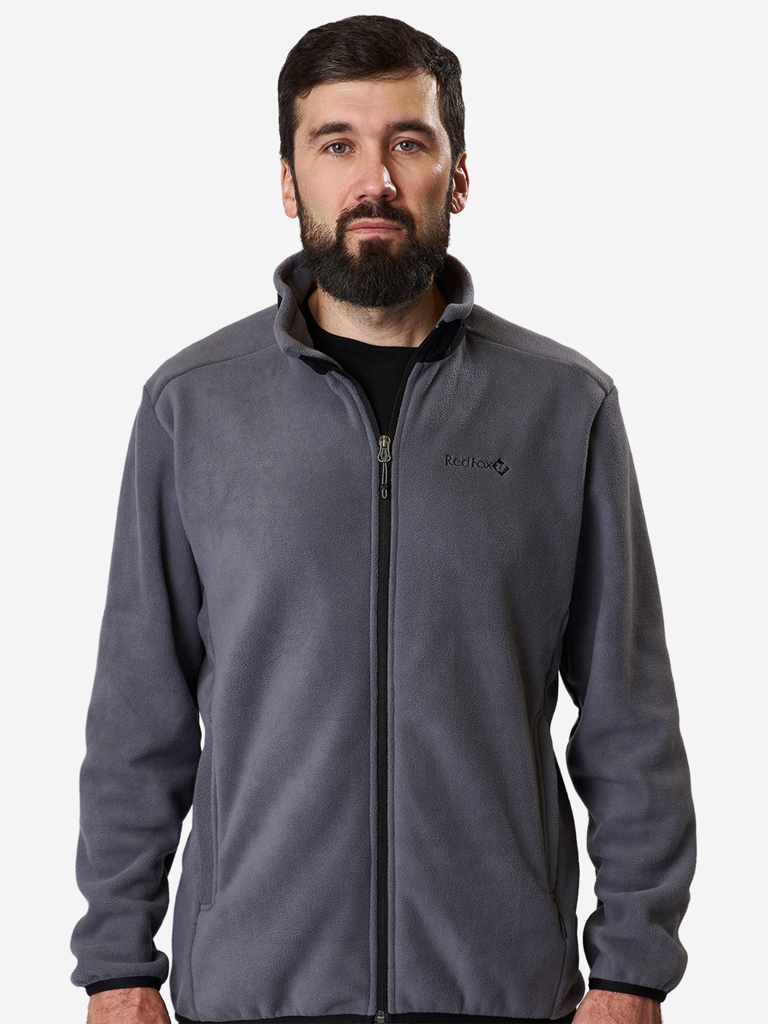 Изображение товара Мужской спортивный джемпер Red Fox Range без капюшона с молнией