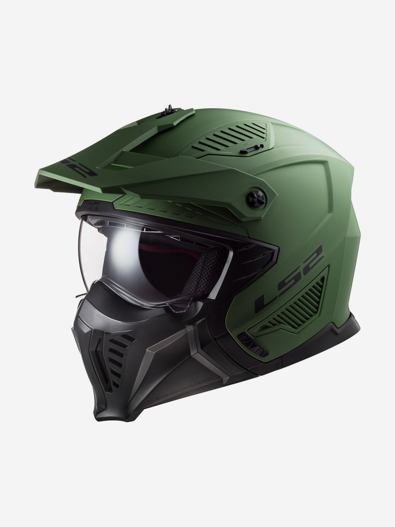

Мотошлем LS2 OF606 DRIFTER Solid (Матовый зеленый, MATT MILITARY GREEN), Зеленый