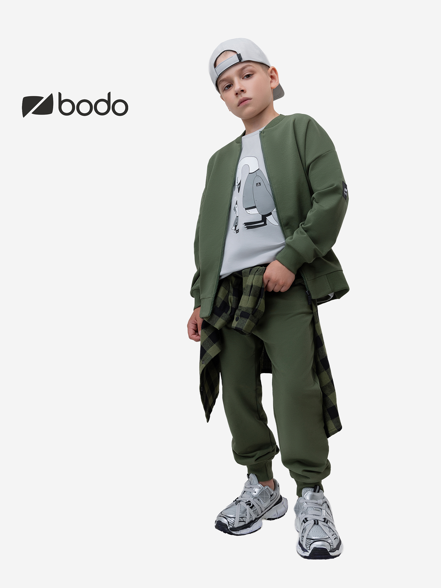 Изображение товара Спортивный костюм для мальчиков bodo светлый хаки зимний и всесезонный Изображение товара Спортивный костюм для мальчиков bodo светлый хаки зимний и всесезонный