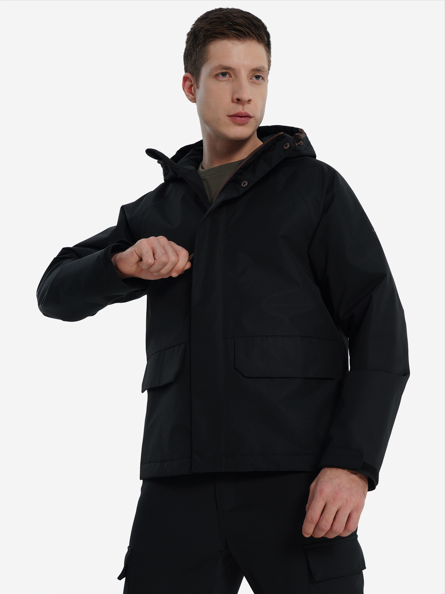 Куртка утепленная мужская Cordillero, черный, арт. 34453