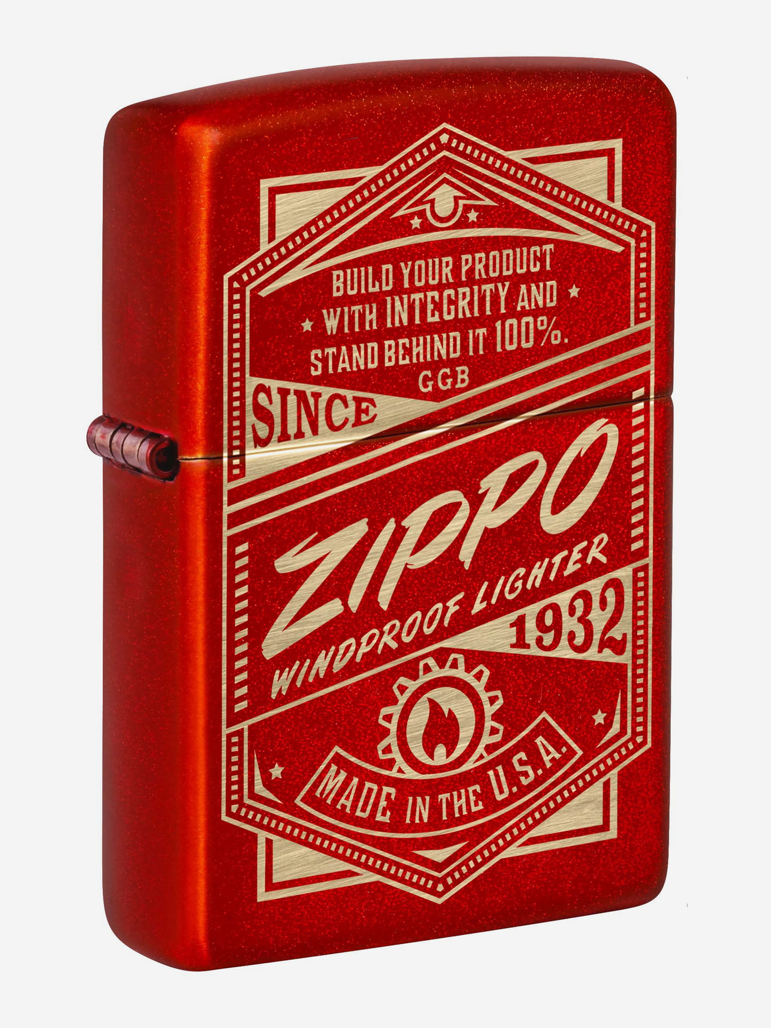 

Зажигалка бензиновая ZIPPO 48620 It Works, Красный