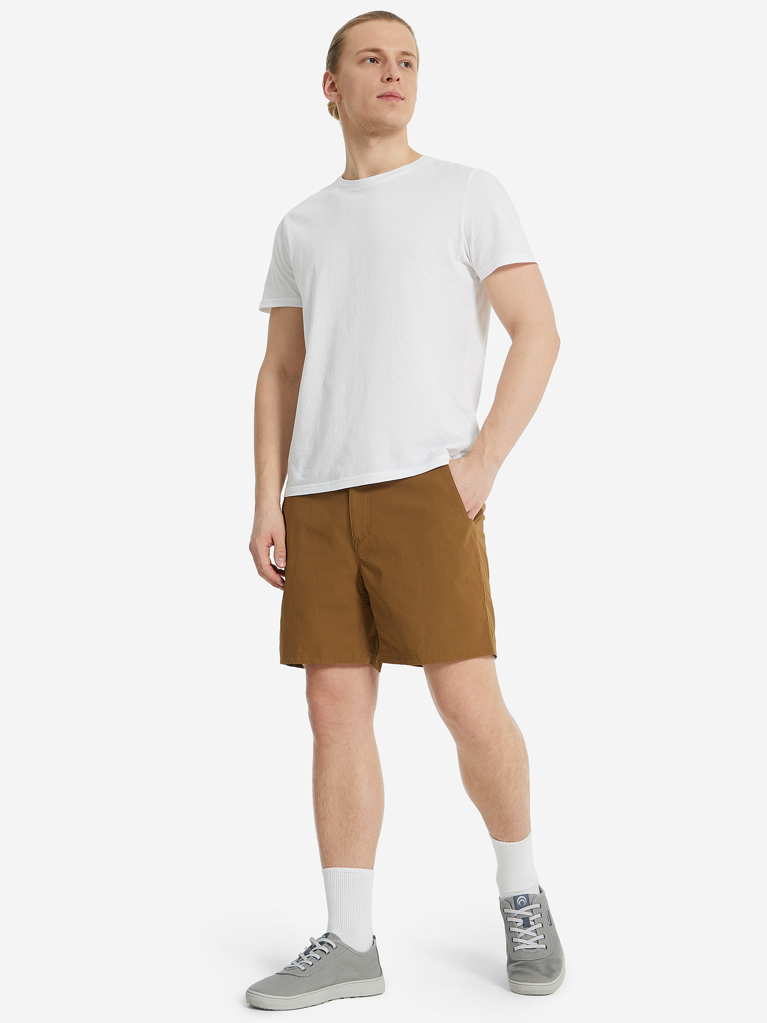 Шорты мужские Mountain Hardwear Basin Trek Short, Коричневый 1927111MHW-239, размер 54 - фото 3