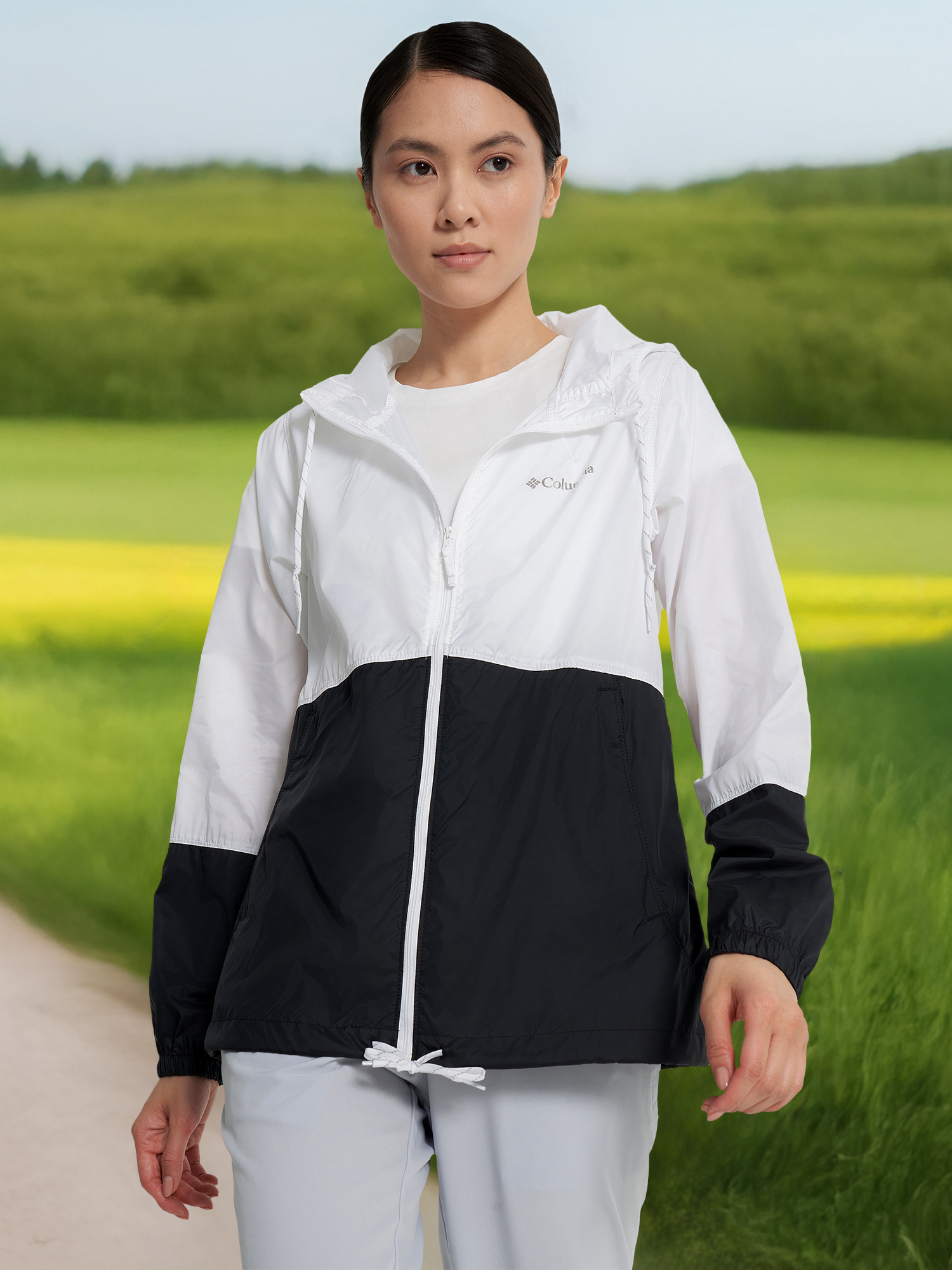 Ветровка женская Columbia Flash Forward II Windbreaker, Белый