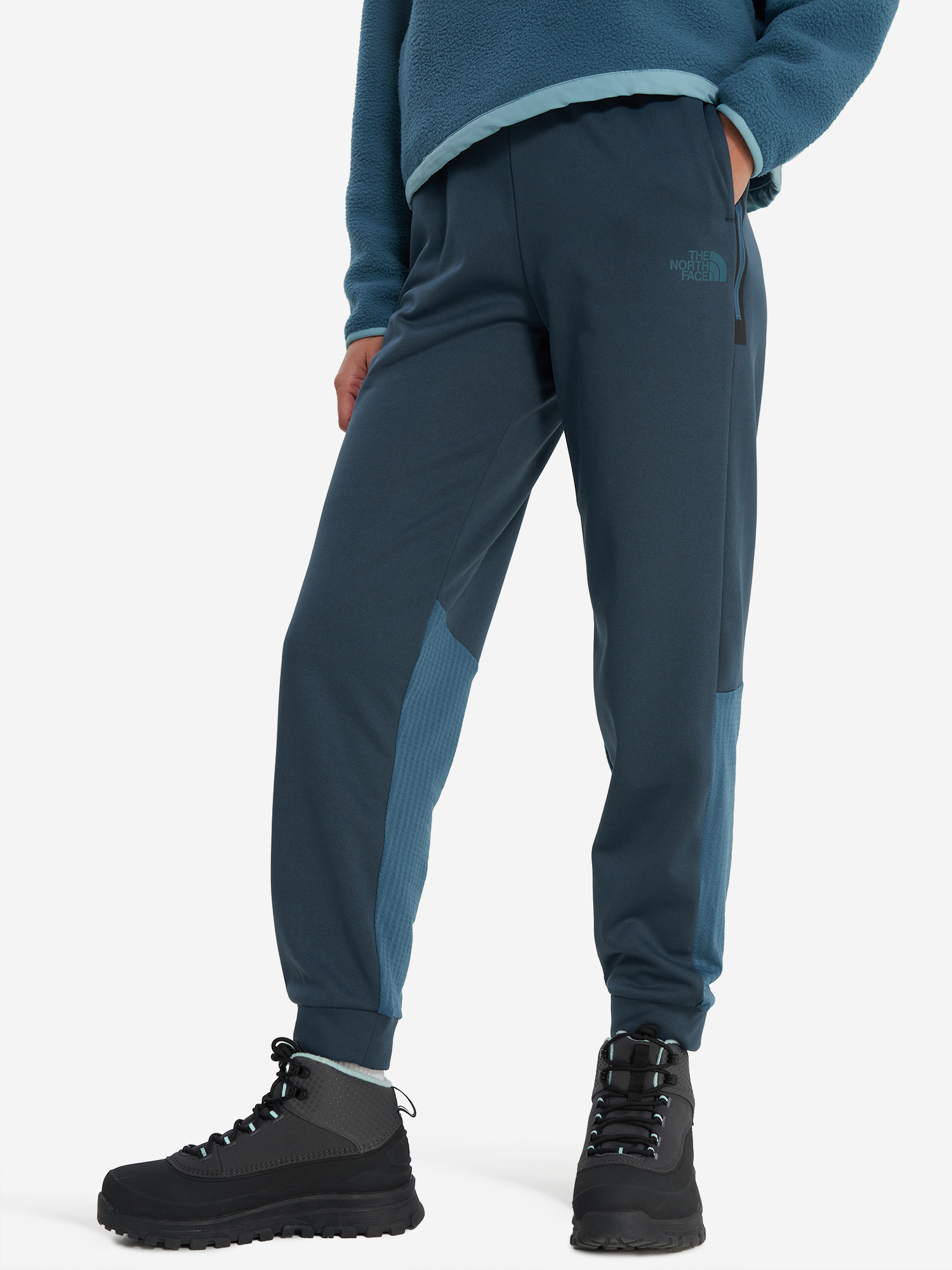 

Брюки флисовые женские The North Face, Синий