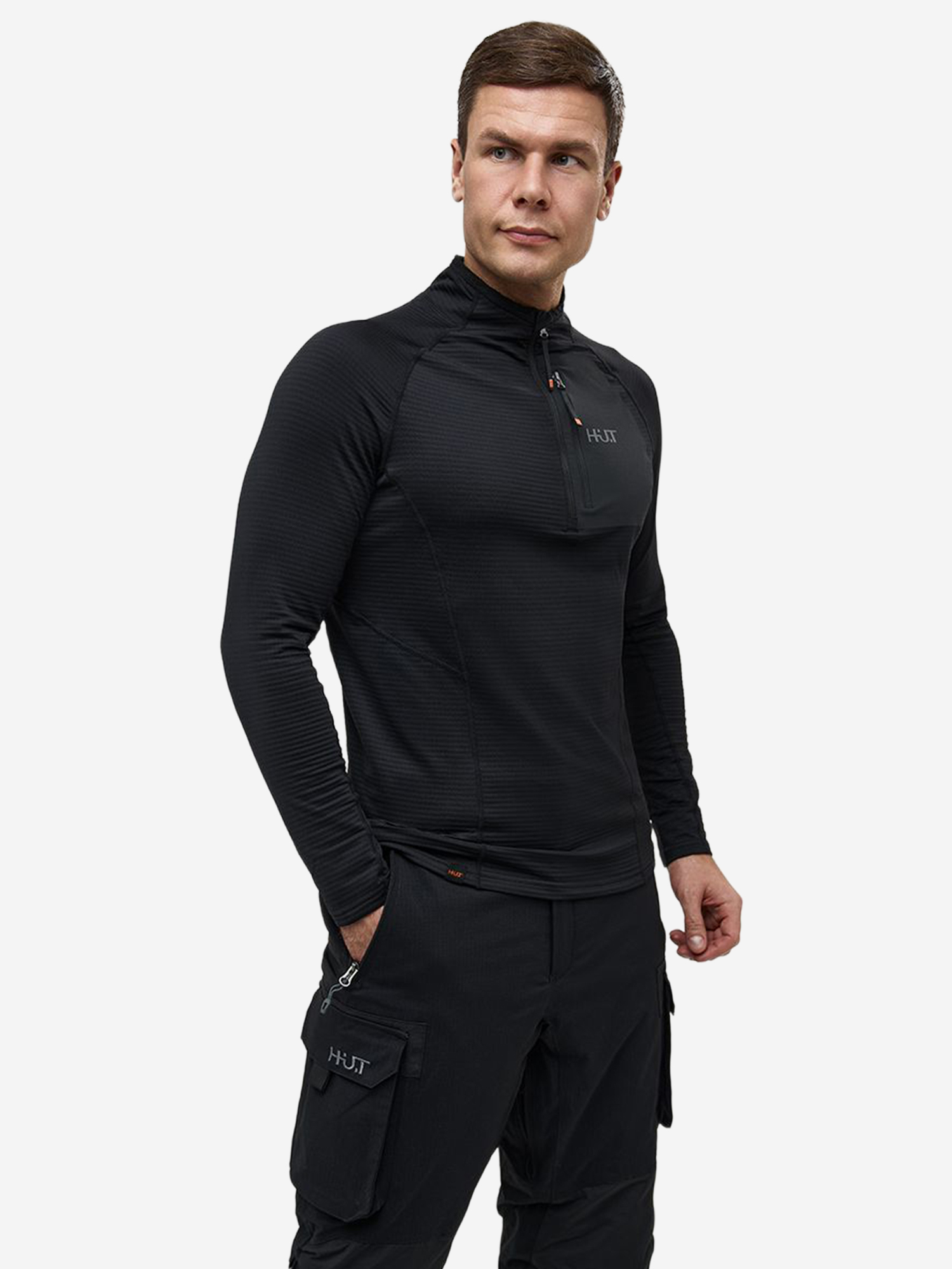 Изображение товара Термобелье лонгслив H.U.T. YUGAN для охоты и рыбалки мужское