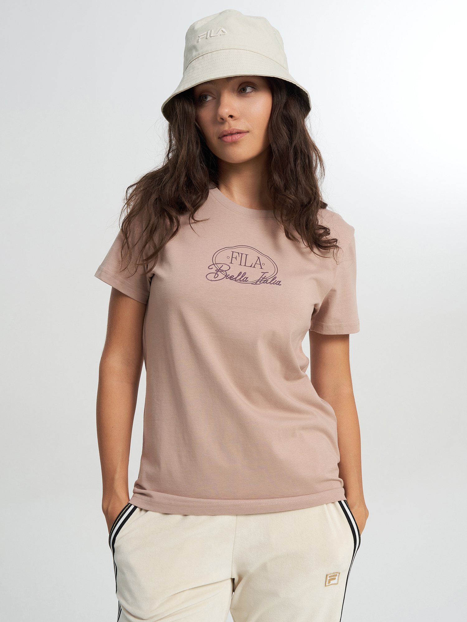 Футболка женская FILA, Бежевый
