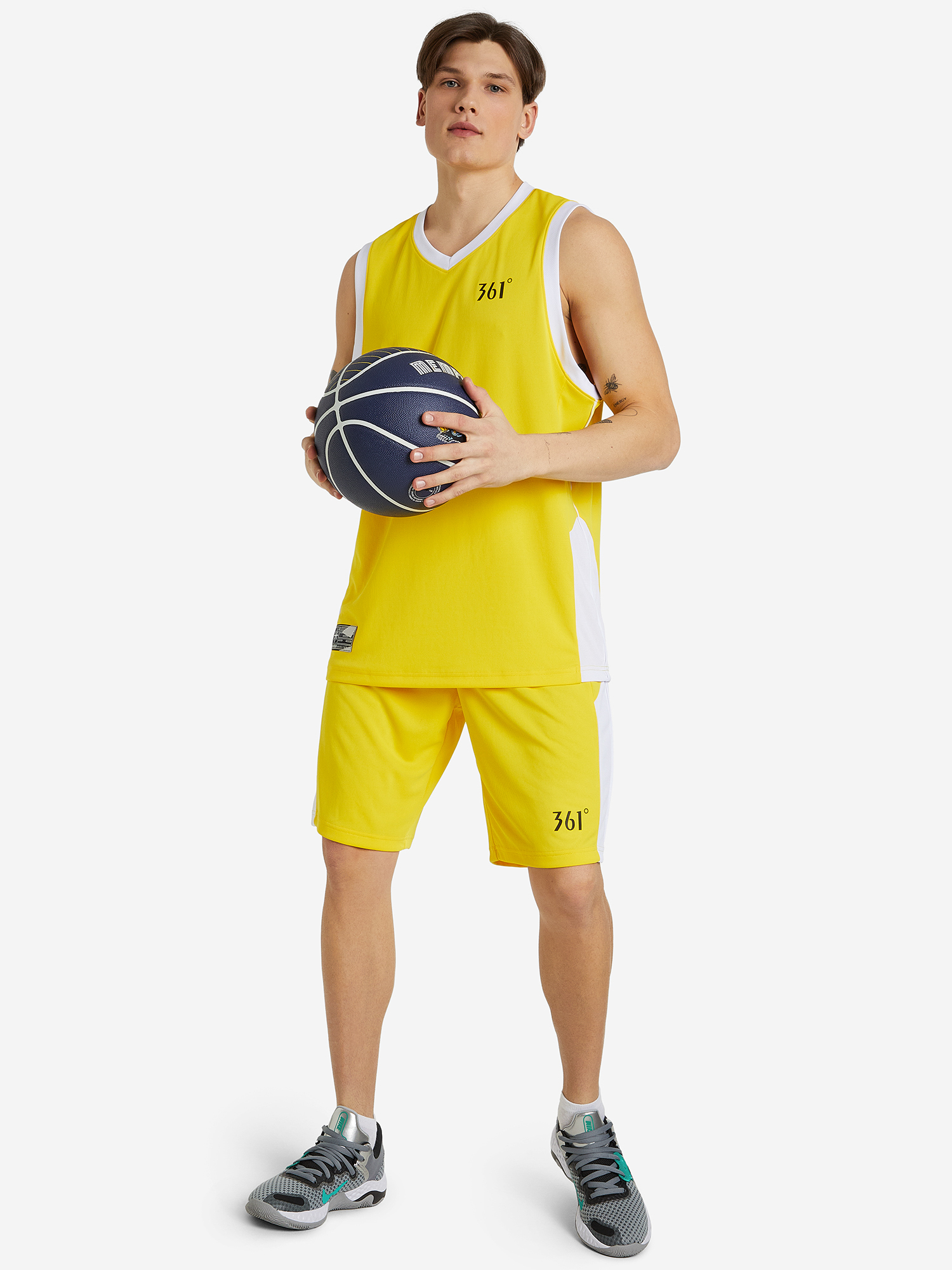 Изображение товара Комплект баскетбольной формы мужской 361° летний и всесезонный с вентиляцией