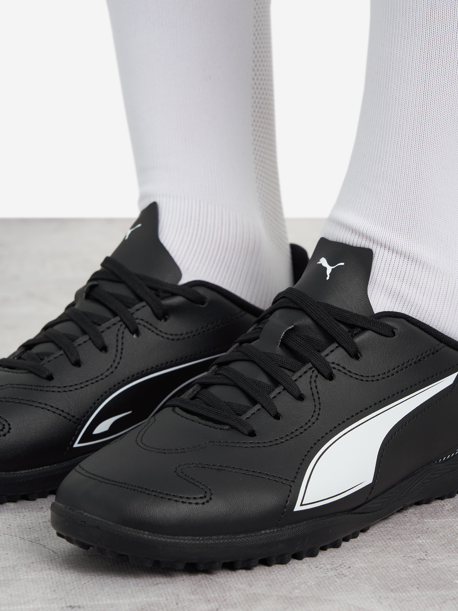 фото Бутсы для мальчиков puma vitoria ii tt jr, черный