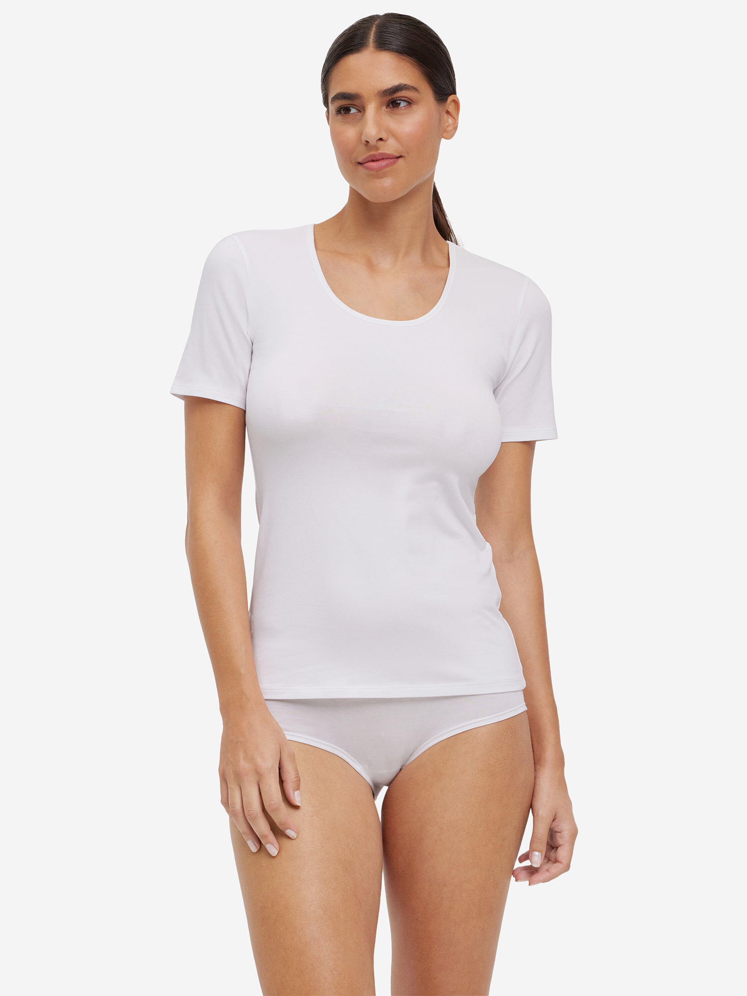 Изображение товара Набор женских футболок FALKE 2 шт логотип натуральный материал всесезонные