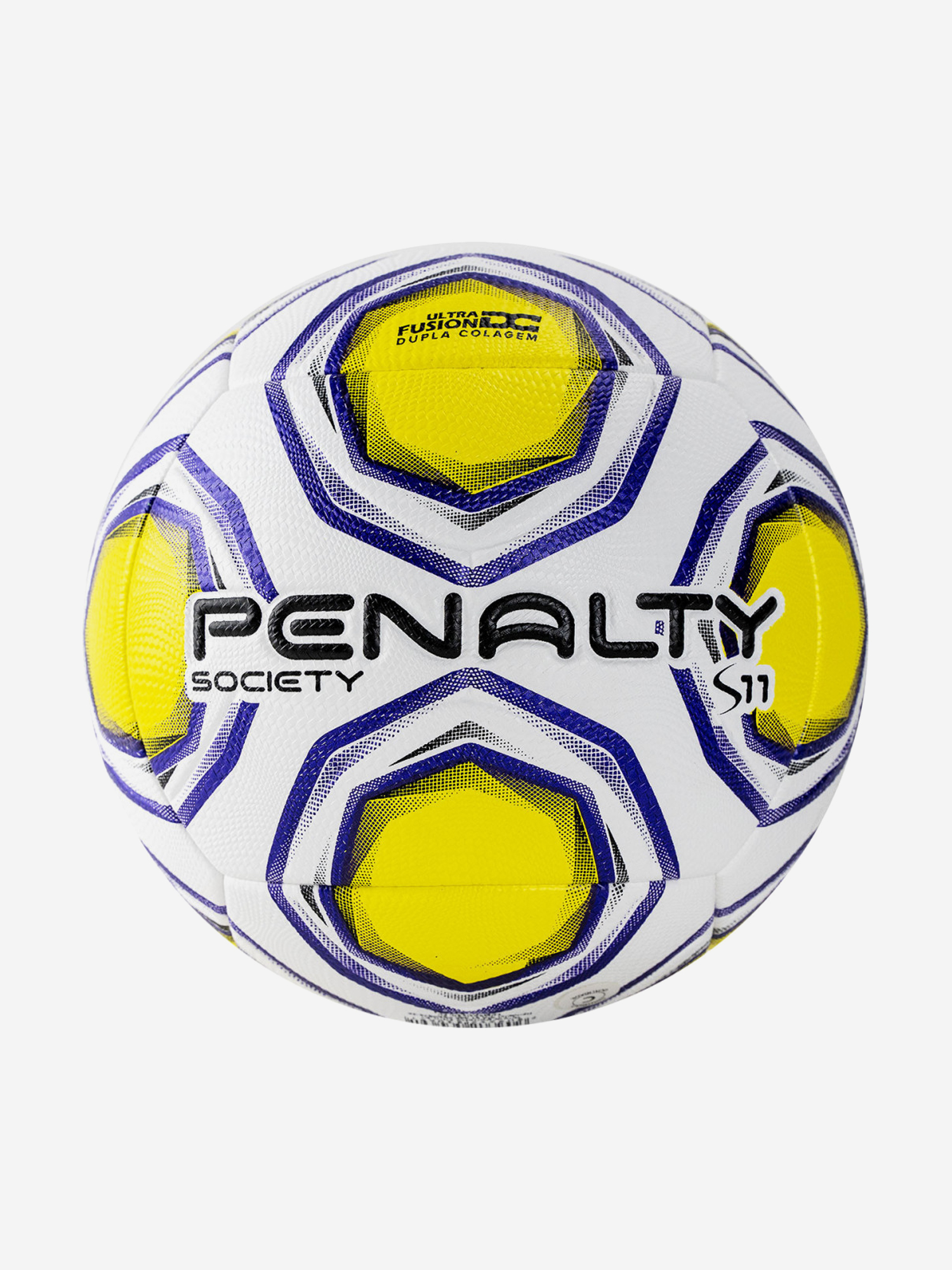 

Мяч футбольный PENALTY BOLA SOCIETY S11 R2 XXI, арт.5213081463-U, р.5, Белый