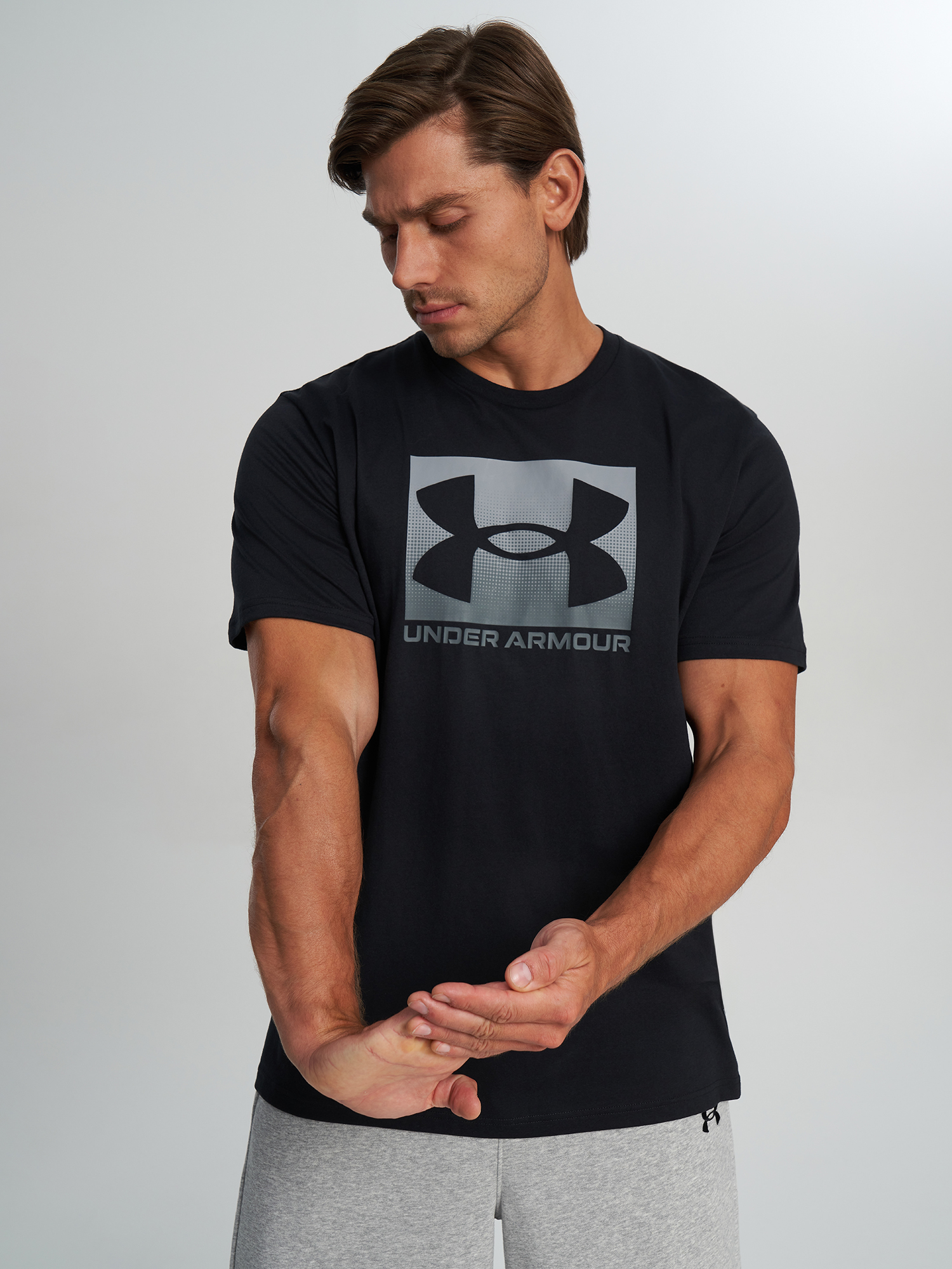 Футболка Under Armour Boxed Sports Updated, черный, арт. 1386793U0F-001