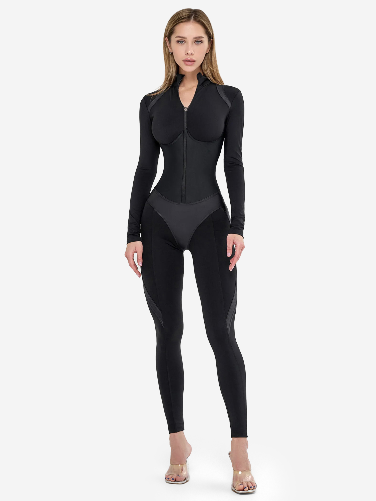 

Комбинезон женский спортивный Bona Fide Ideal Suit "Black", Черный