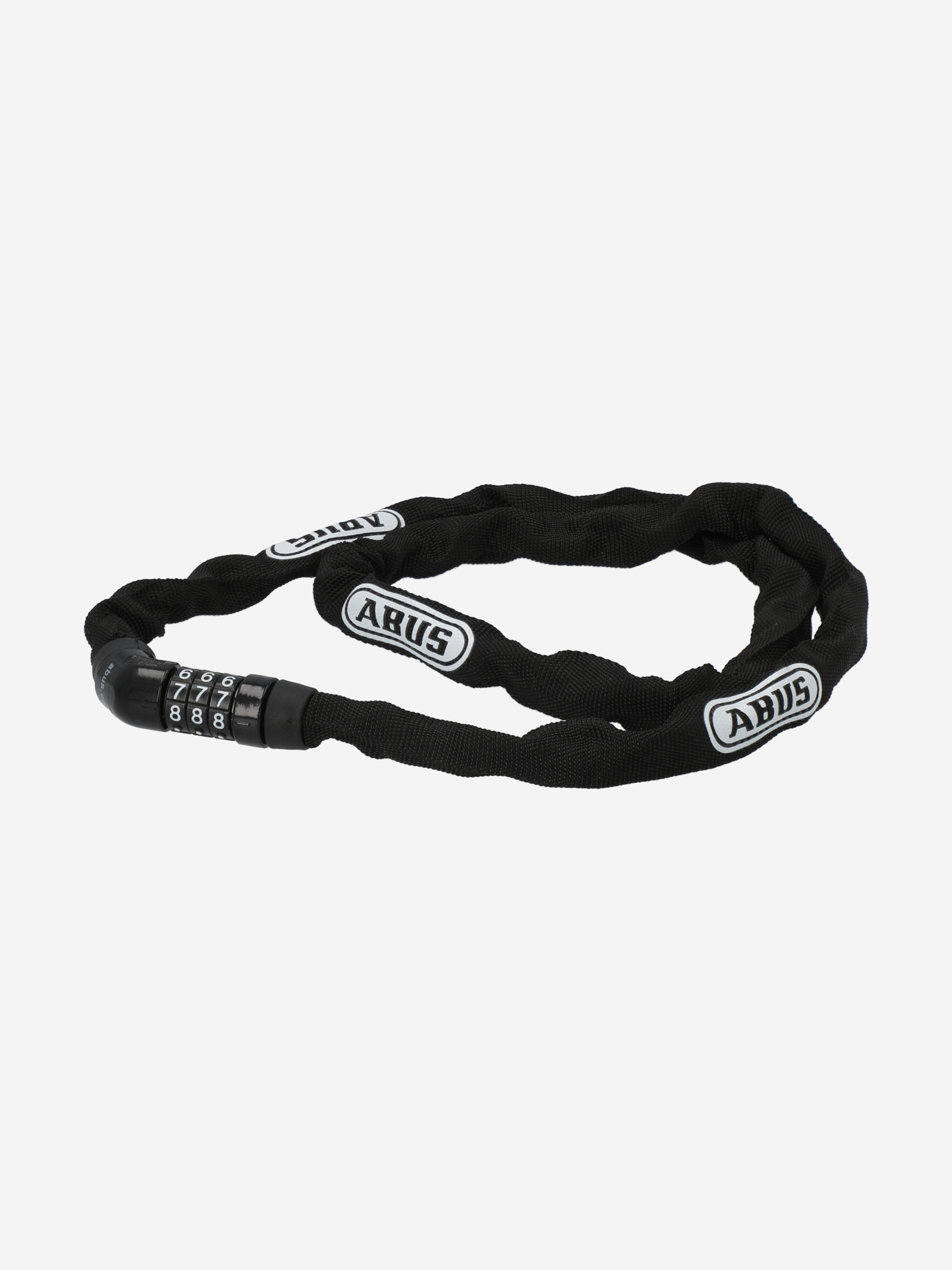 

Замок велосипедный кодовый Abus 4804 C/110 BK Steel-O-Chain, Черный
