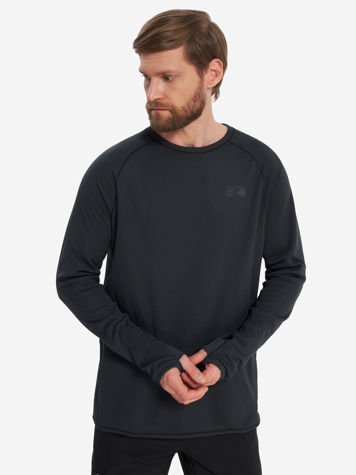 

Лонгслив мужской Mountain Hardwear Airmesh, Серый