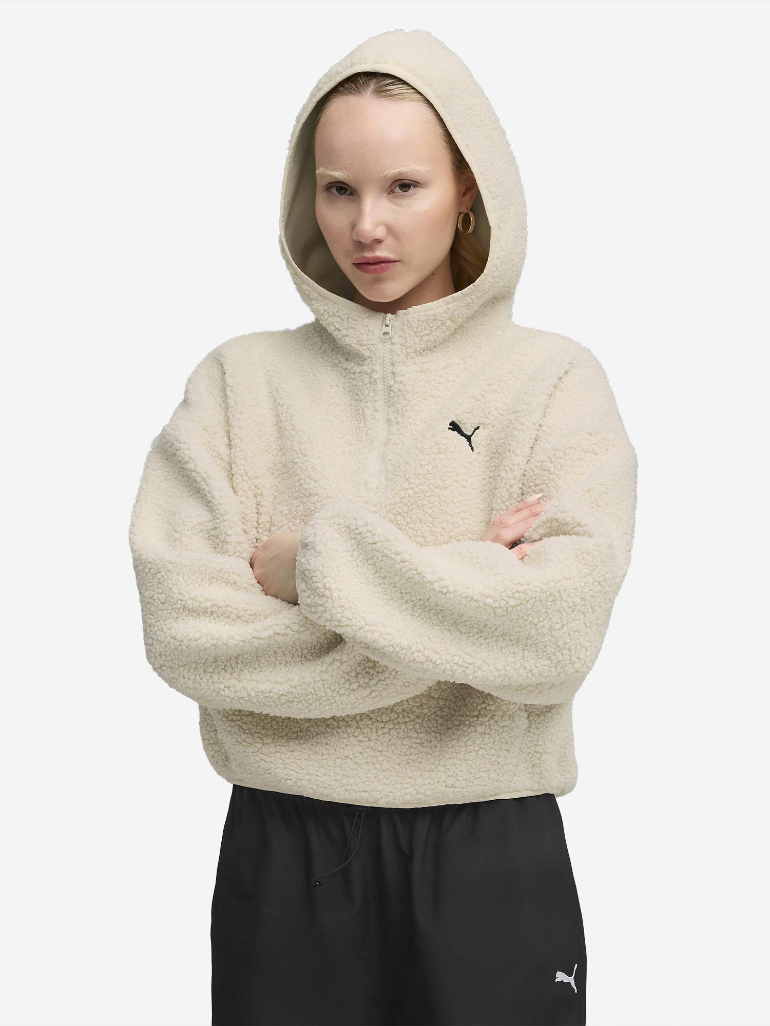 Джемпер флисовый женский PUMA Бежевый 9999₽