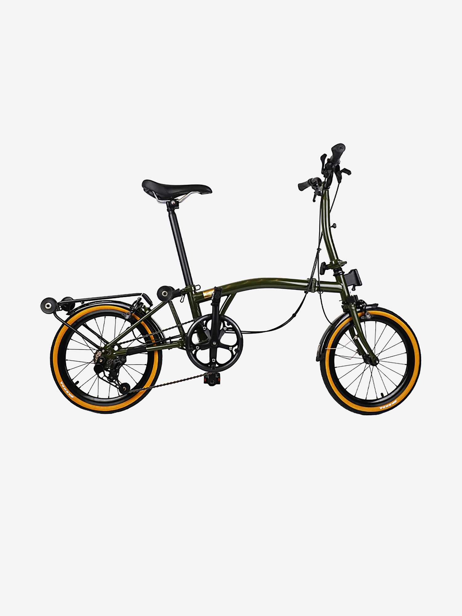 

Складной велосипед Bike's SE, olive green, Зеленый