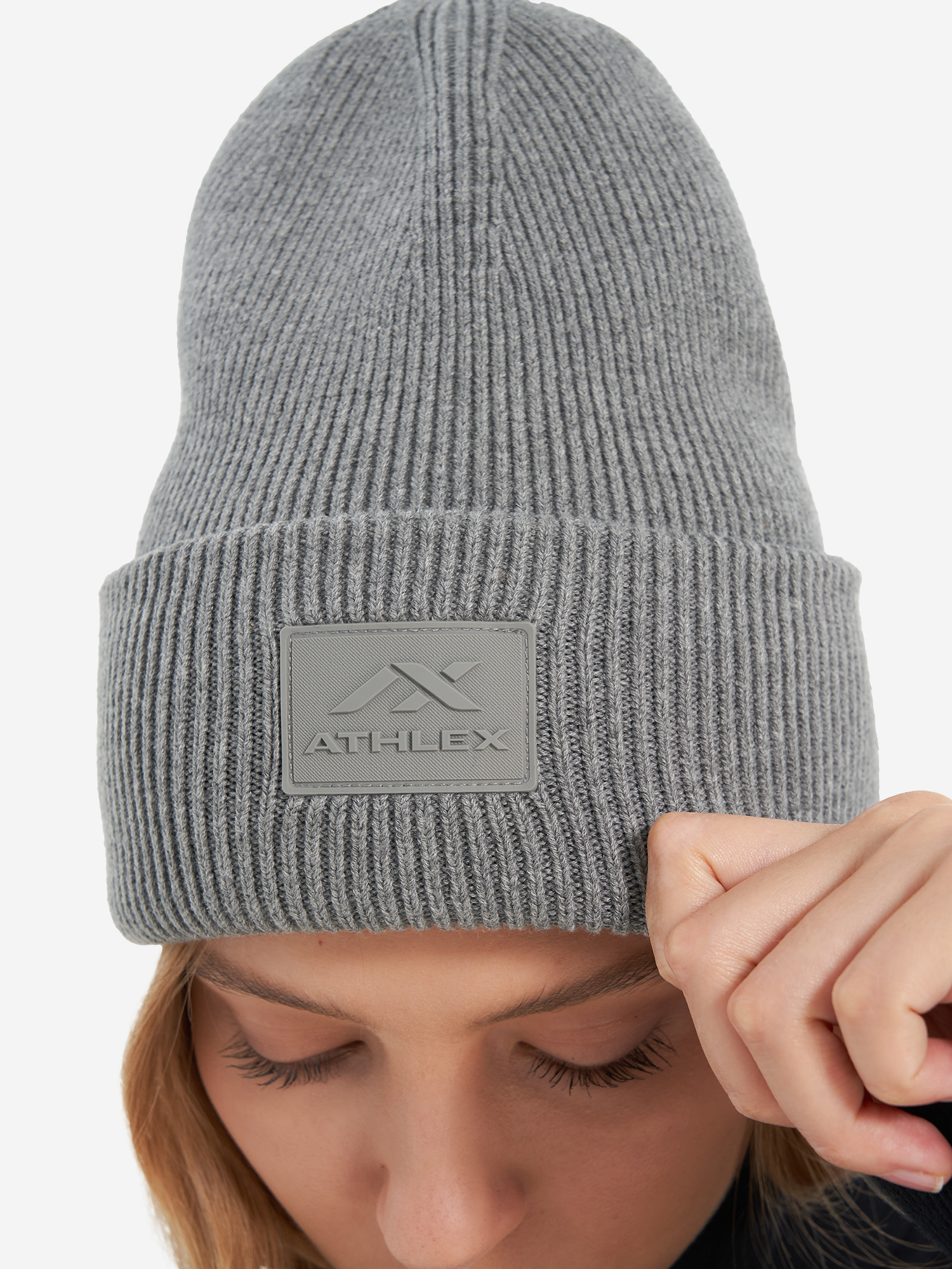 фото Шапка athlex, серый