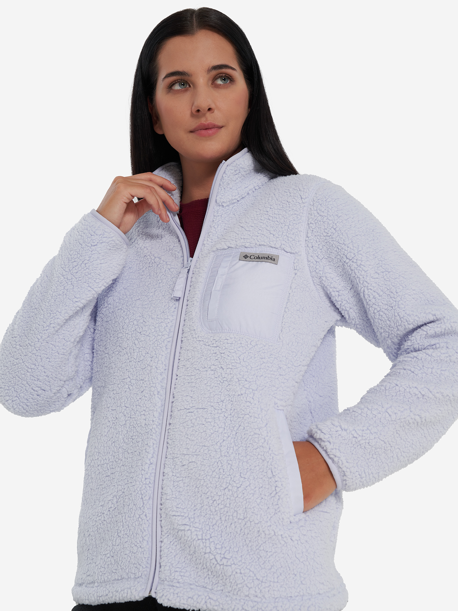 Джемпер флисовый Columbia West Bend Full Zip II, голубой, арт. 2099271clb-581