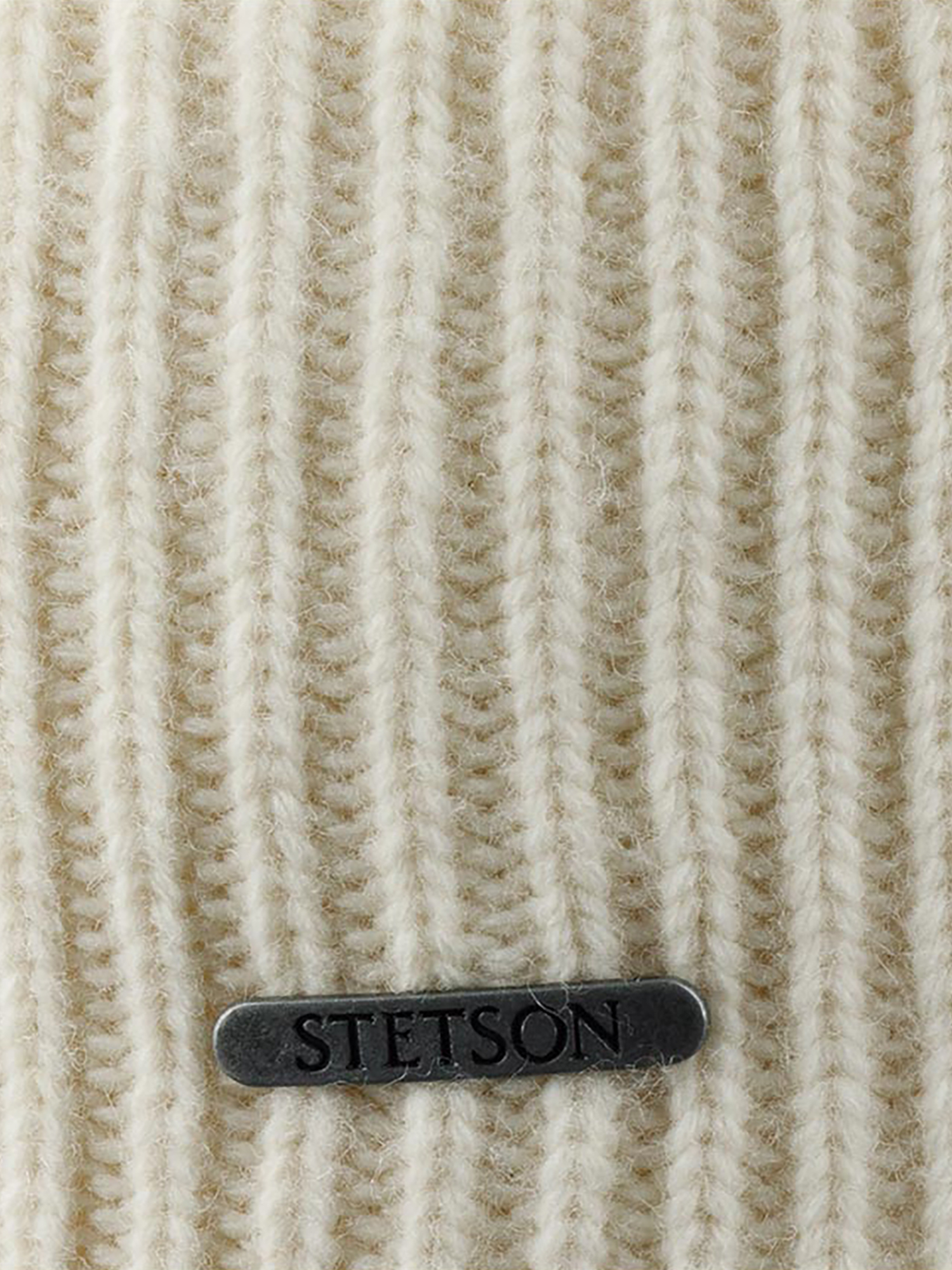 Шапка с отворотом STETSON 8599382 BEANIE WOOL (белый), Белый 02-750XDOXS9Z-17, размер Без размера - фото 4