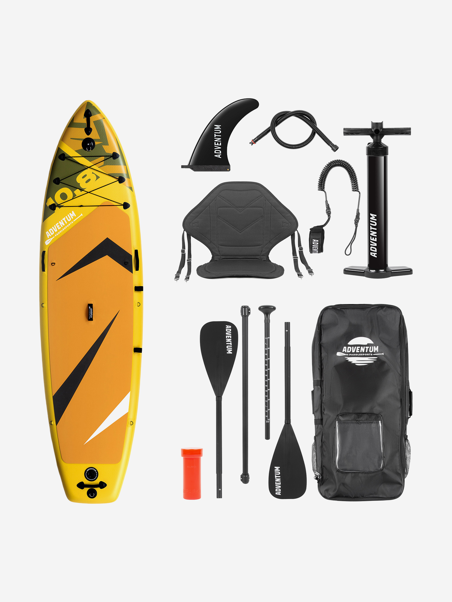 

SUP доска надувная Adventum 10.8 Orange 2024, Мультицвет