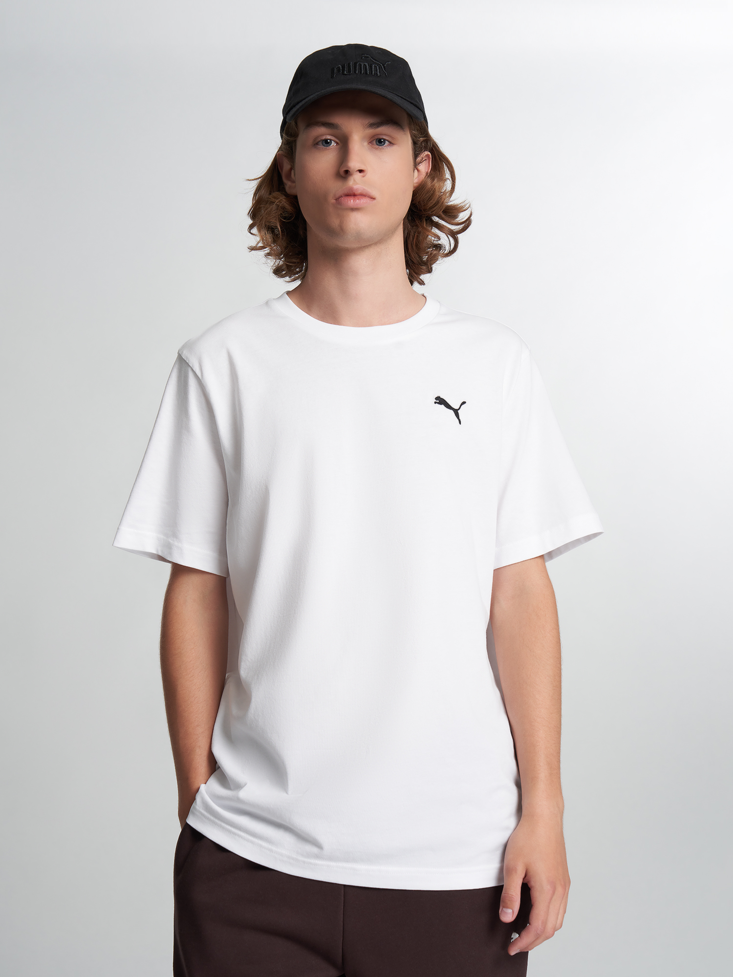 Футболка мужская PUMA Essentials Wardrobe, Белый
