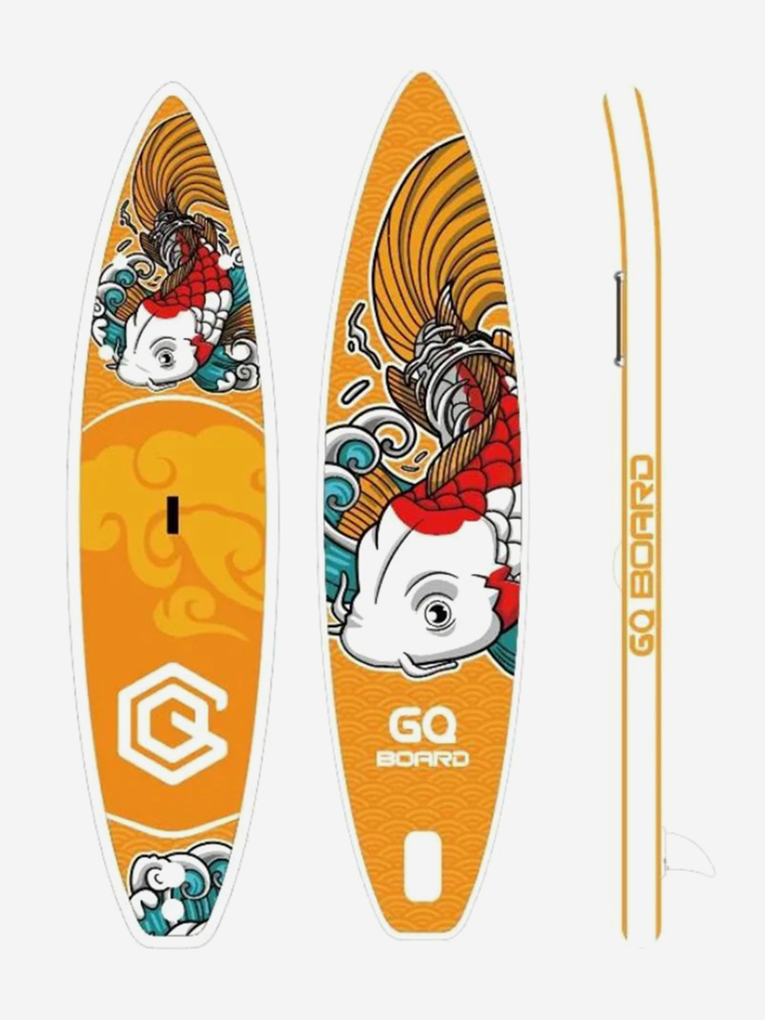 

Сапборд GQ Board KOI 335 см, Оранжевый
