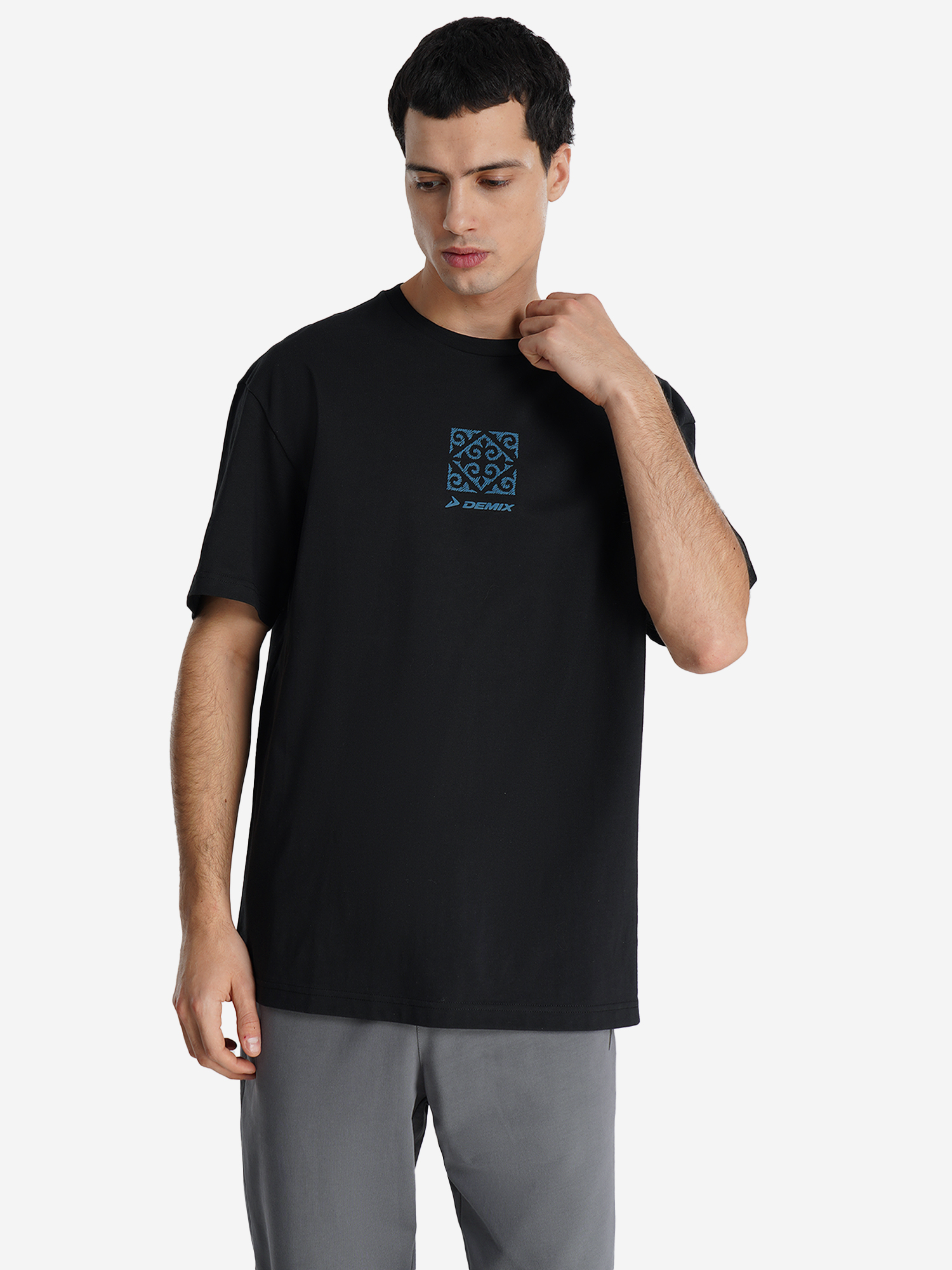 Футболка мужская Demix, черный, арт. 140090dmx-99