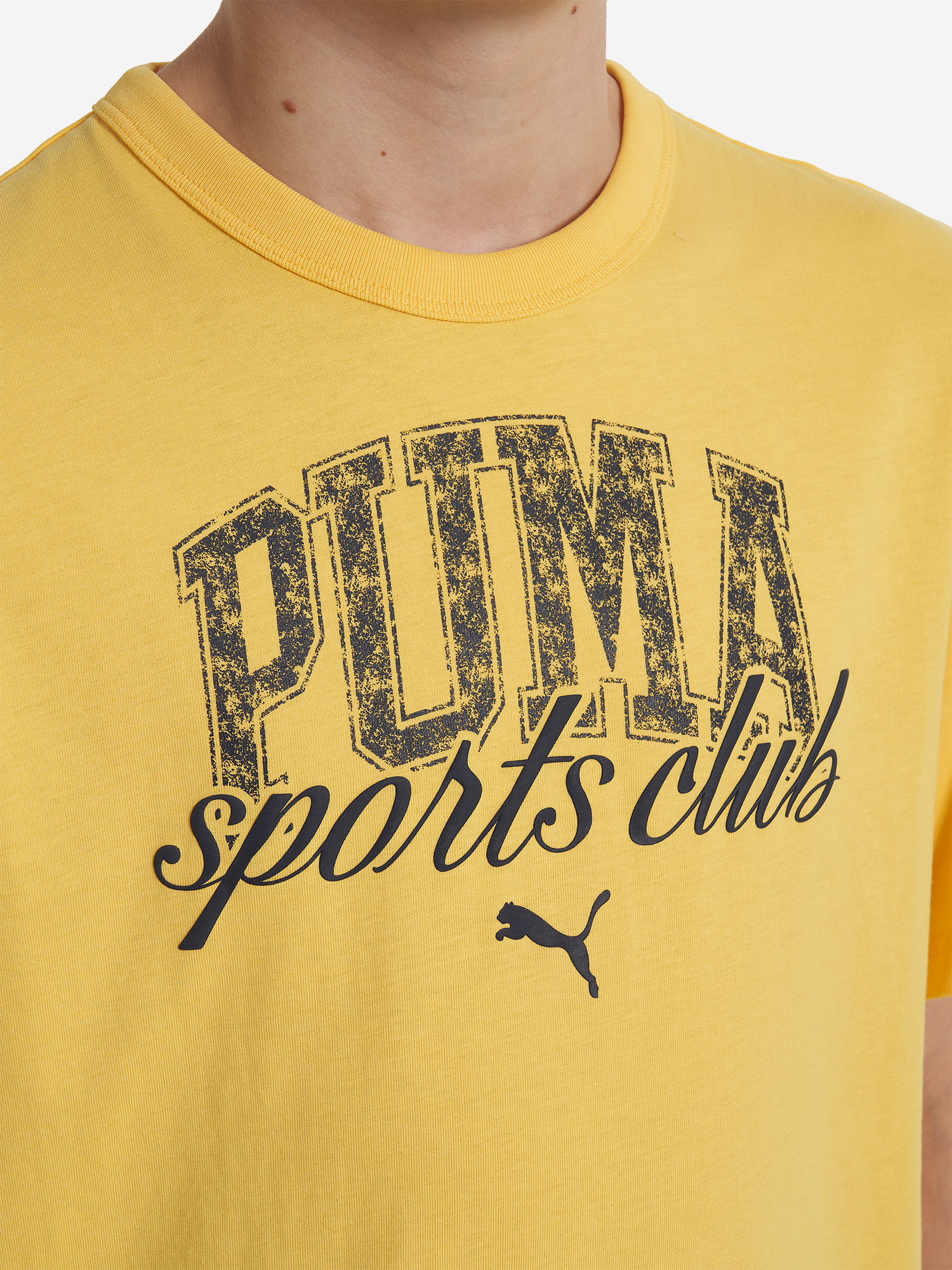 Футболка для мальчиков PUMA Classic Graphic, Желтый 5