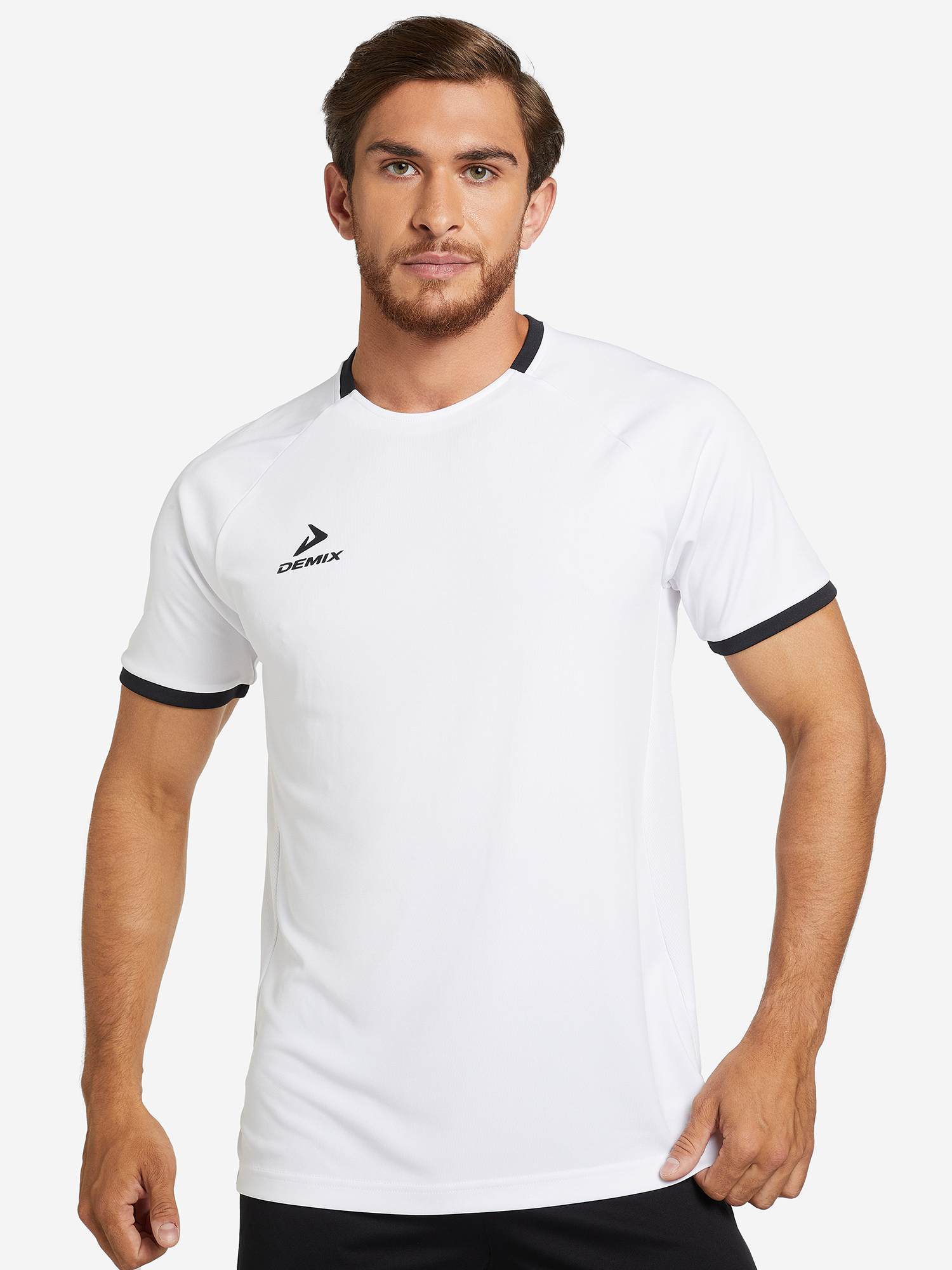 Футболка мужская Demix Division, Белый футболка мужская оверсайз demix белый