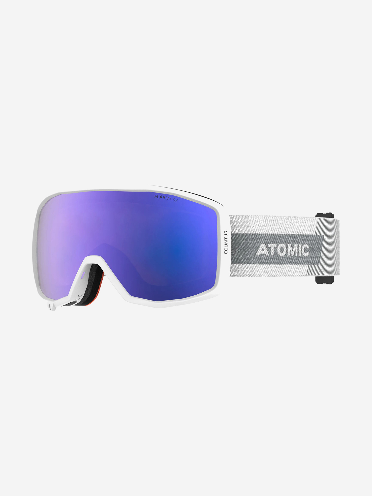 Изображение товара Горнолыжные очки Atomic Count JR Spherical White Cat 2 для детей