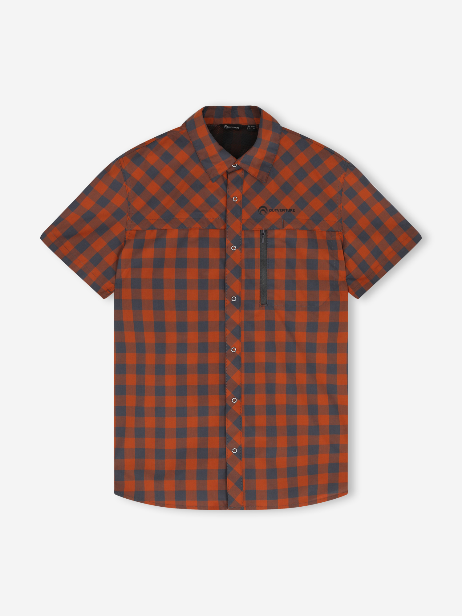 Рубашка Outventure с коротким рукавом, разноцветный, арт. 126437OUT-E2