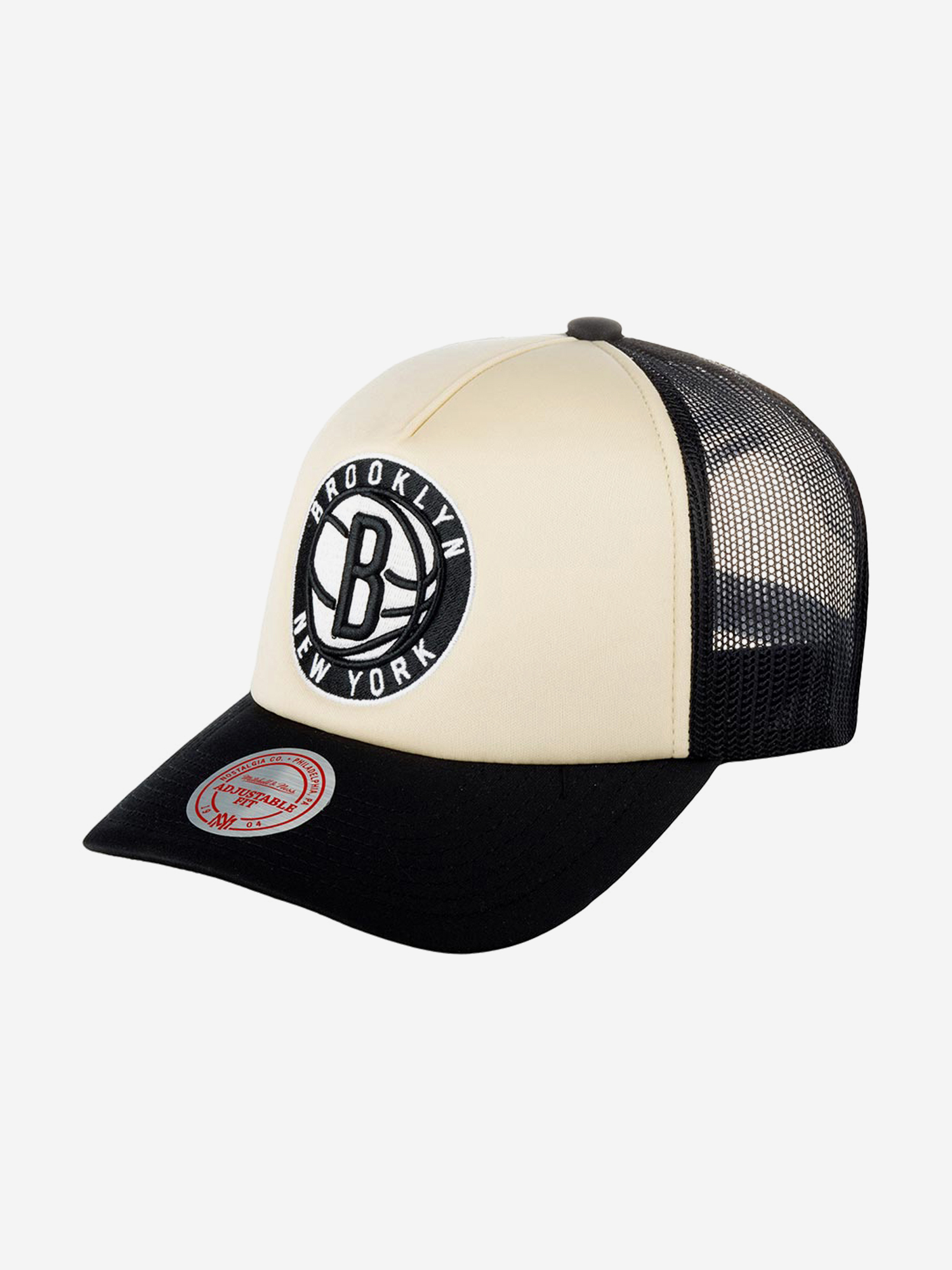 

Бейсболка MITCHELL NESS 5HSSSH21334-BNEOFWH Brooklyn Nets NBA (бежевый), Бежевый