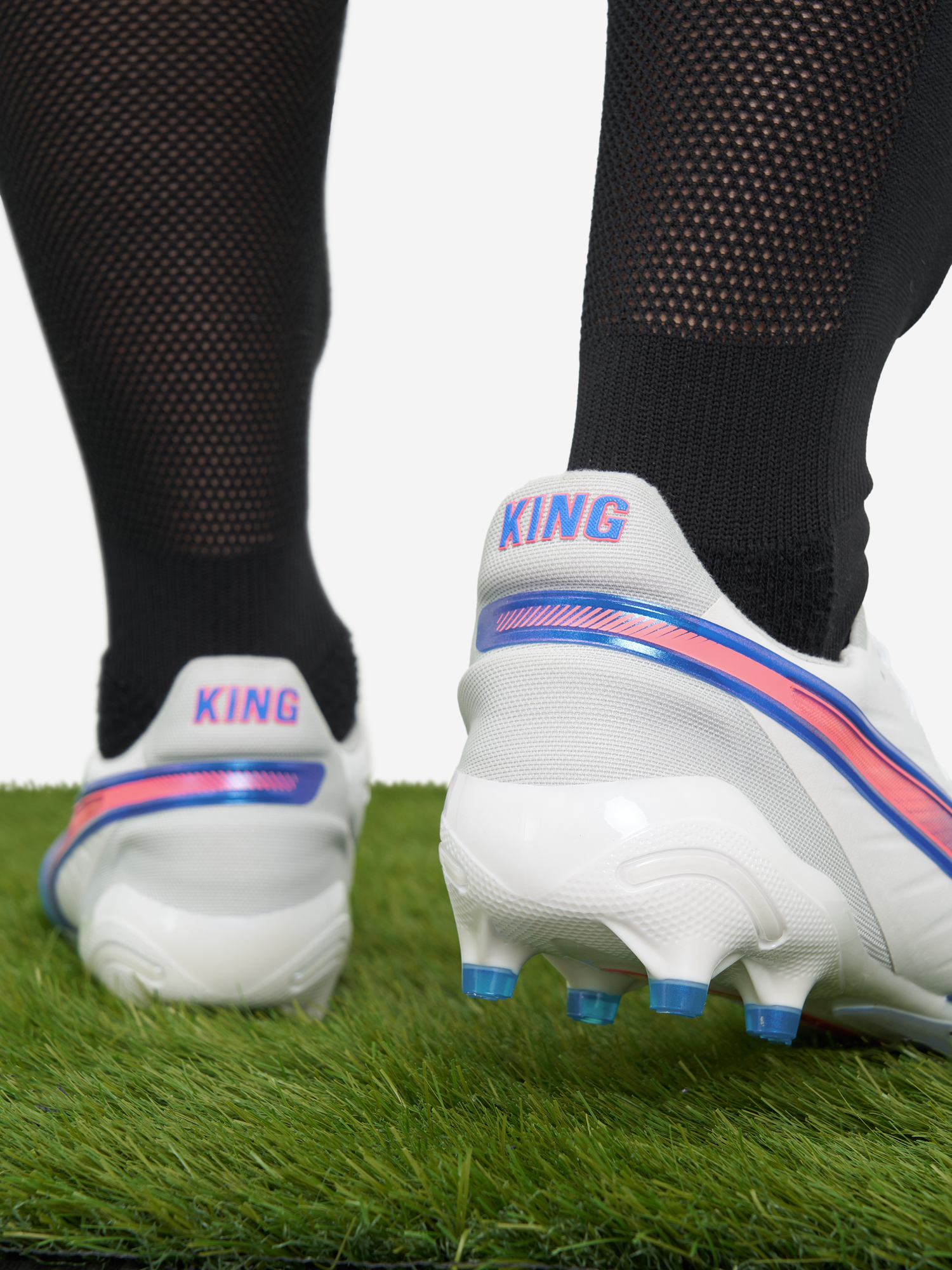 Бутсы мужские PUMA King Ultimate Fg/Ag, Белый Вид№10