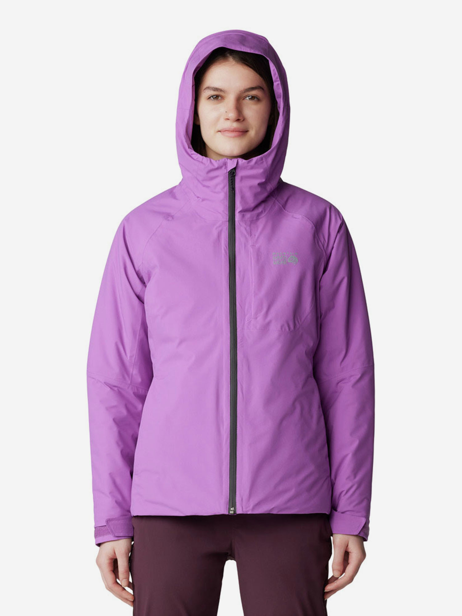 Куртка утепленная женская Mountain Hardwear Stretch Ozonic, Фиолетовый