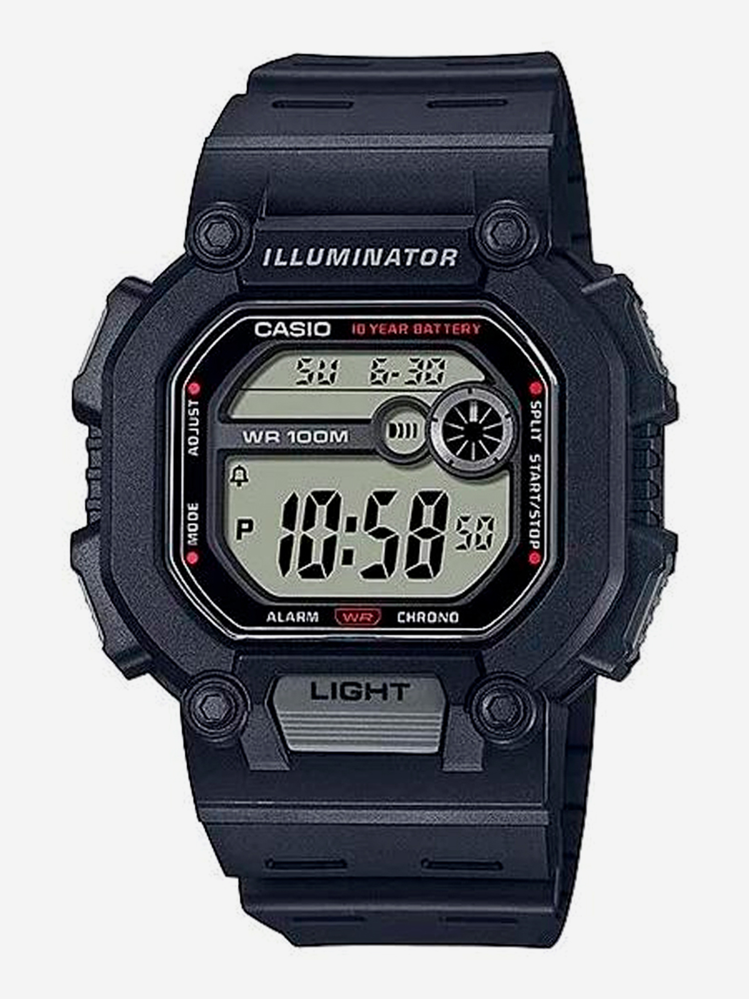 

Наручные часы Casio Collection W-737H-1A, Черный