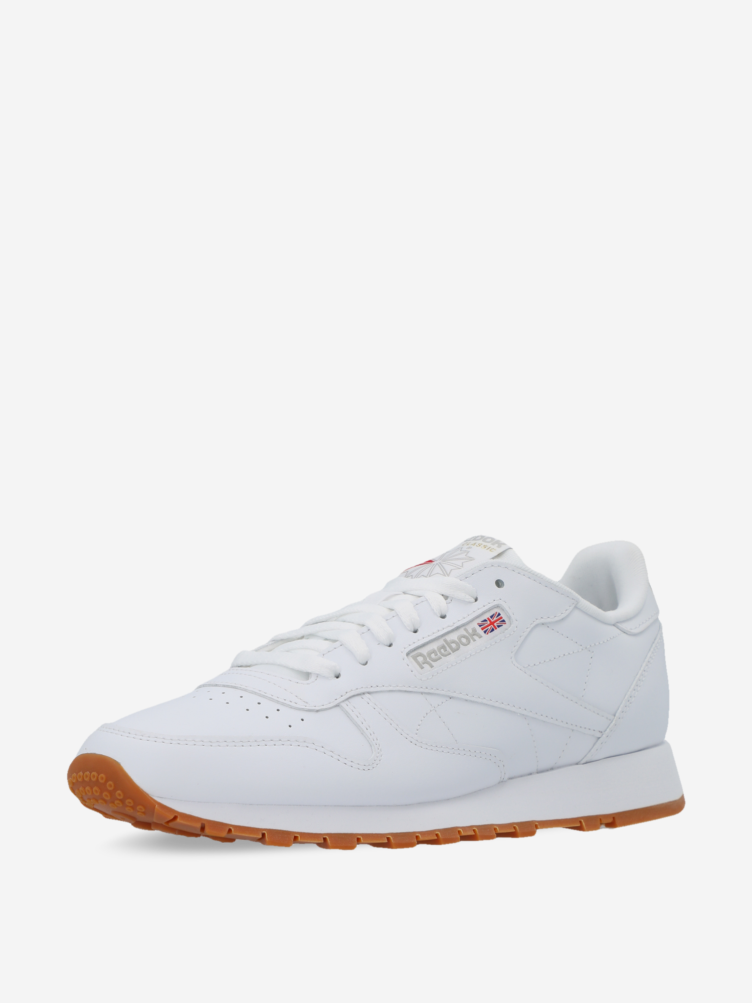 Кроссовки мужские Reebok Classic Leather, Белый Вид№2