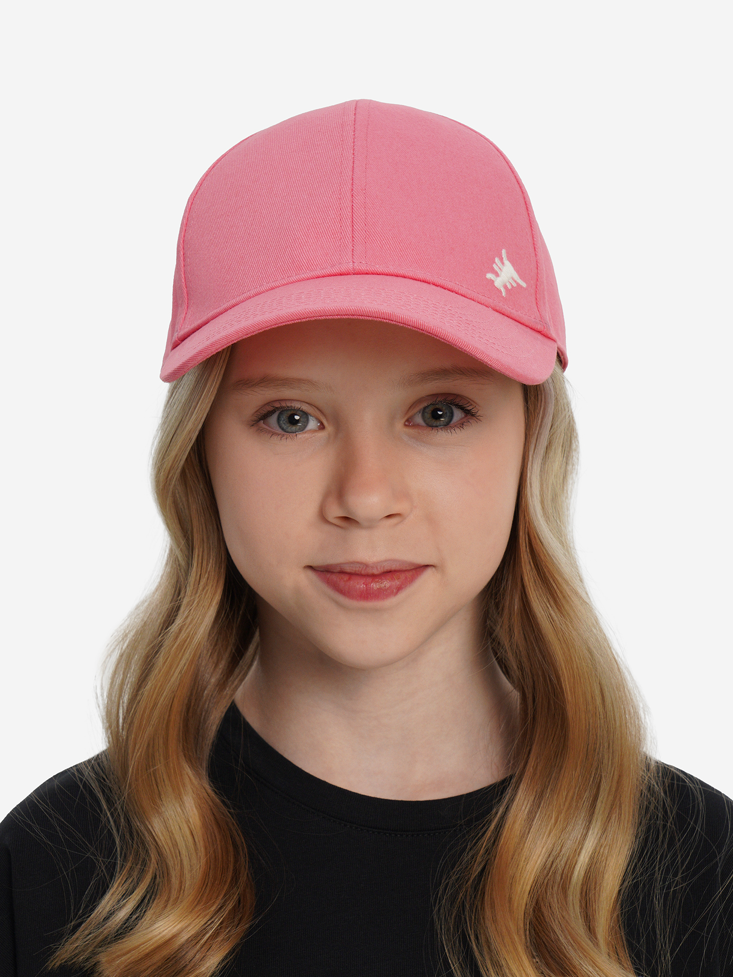 Изображение товара Бейсболка для девочек Termit летняя из хлопка с изогнутым козырьком