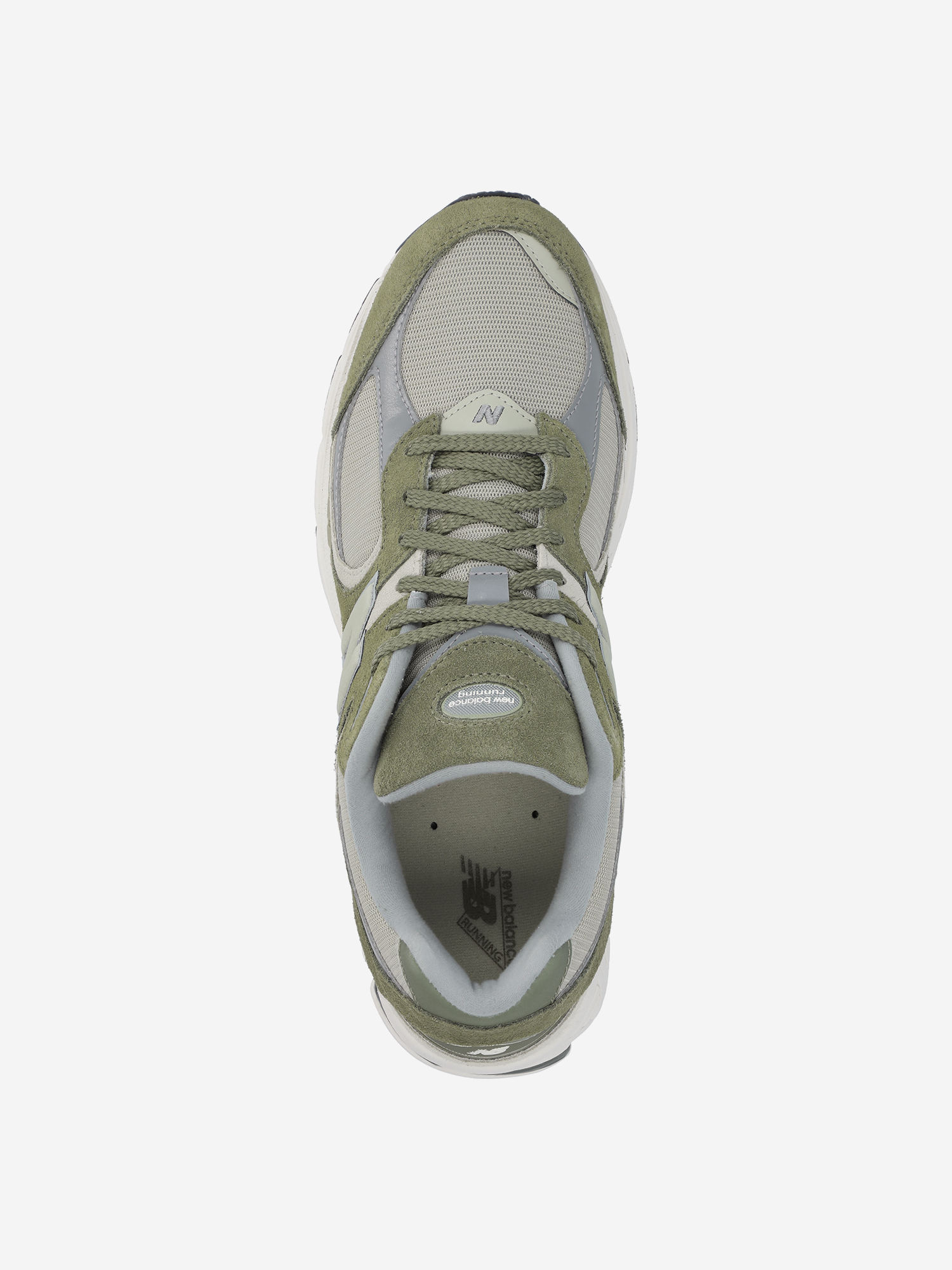фото Кроссовки мужские new balance 2002 r, зеленый