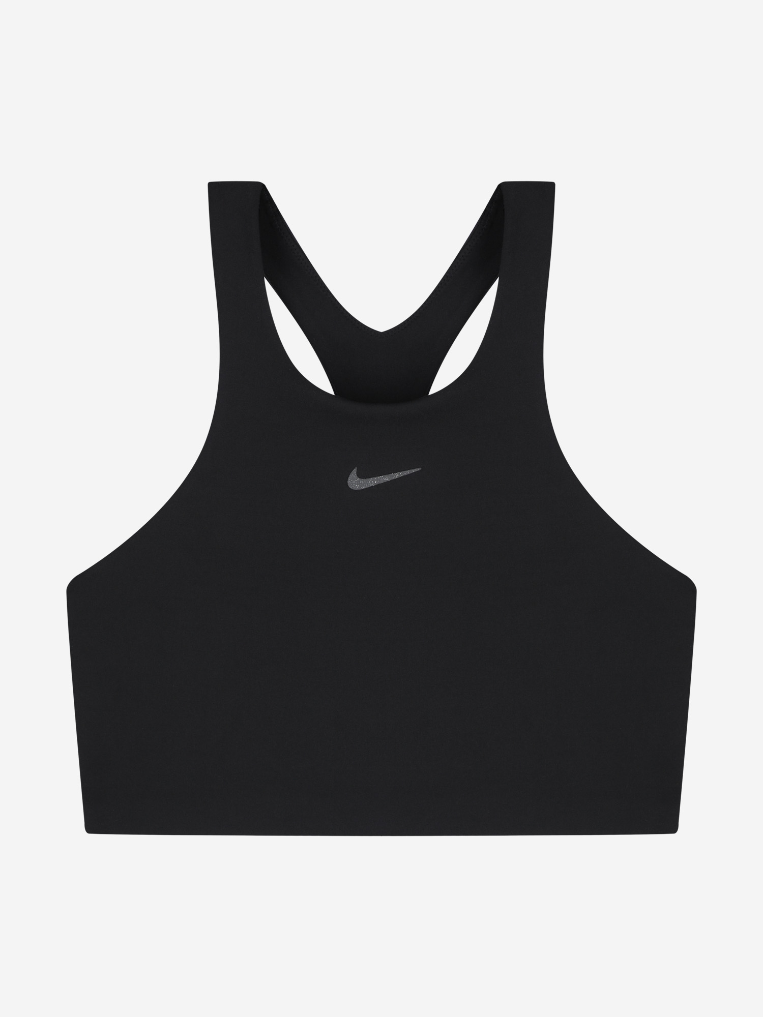 Спортивный топ бра Nike Yoga Dri-FIT Swoosh, Черный DM0660N06-010, размер 42-44 - фото 4