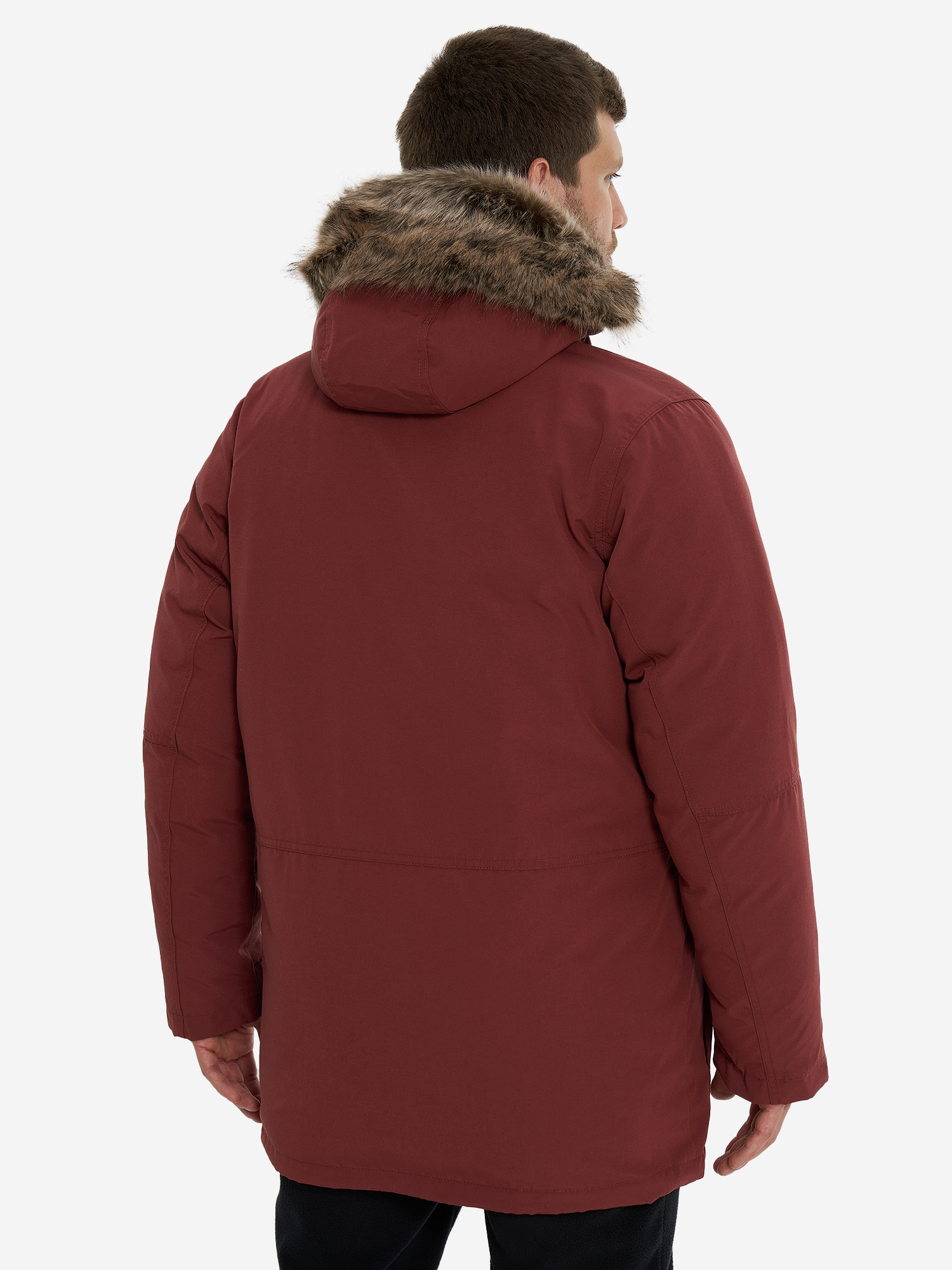 Куртка утепленная мужская Columbia Marquam Peak II Parka, Красный 2122891CLB-681, размер 46 - фото 3