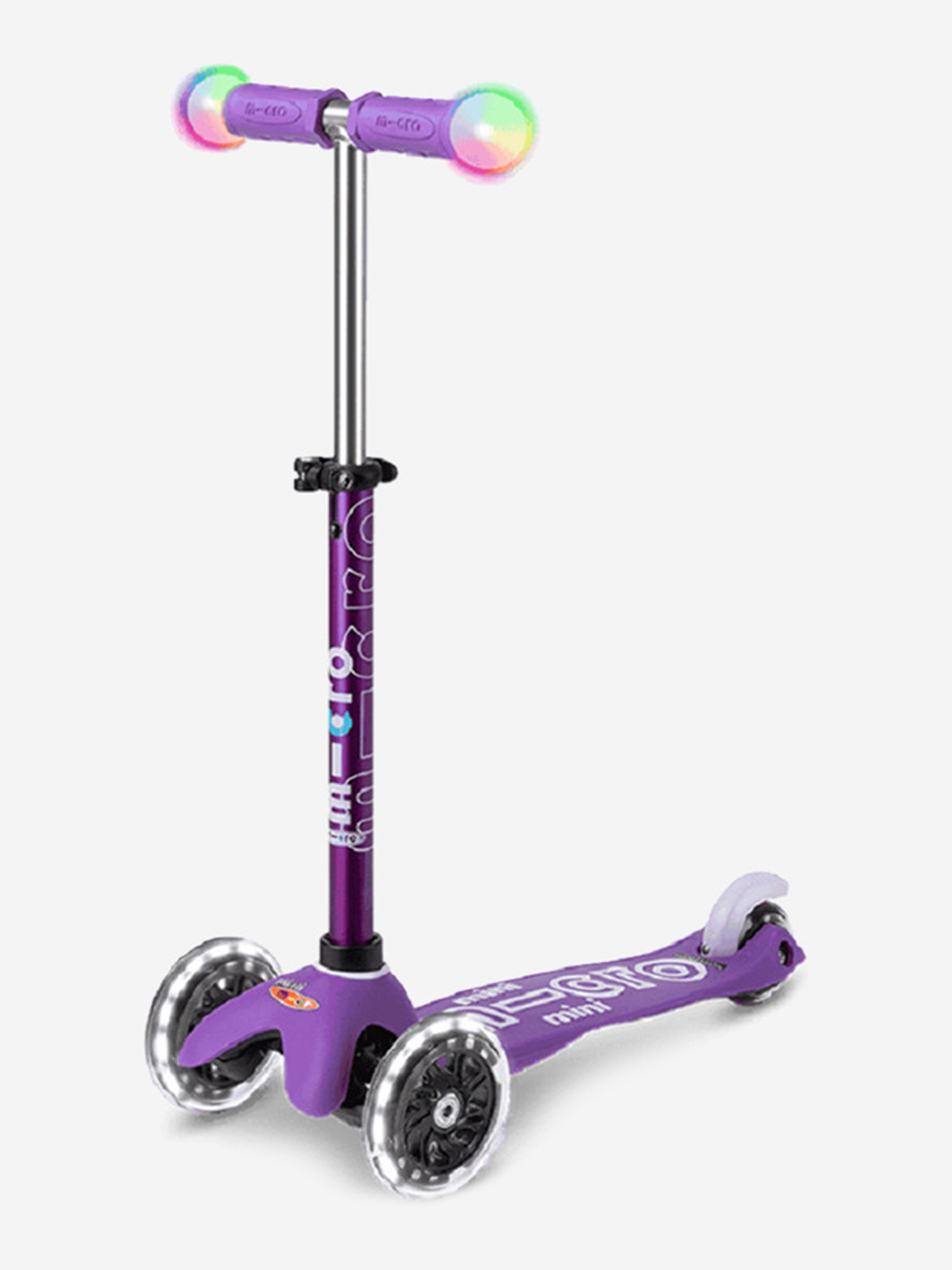 Изображение товара Детский самокат Micro Mini Deluxe Magic LED 2025 с подсветкой колес