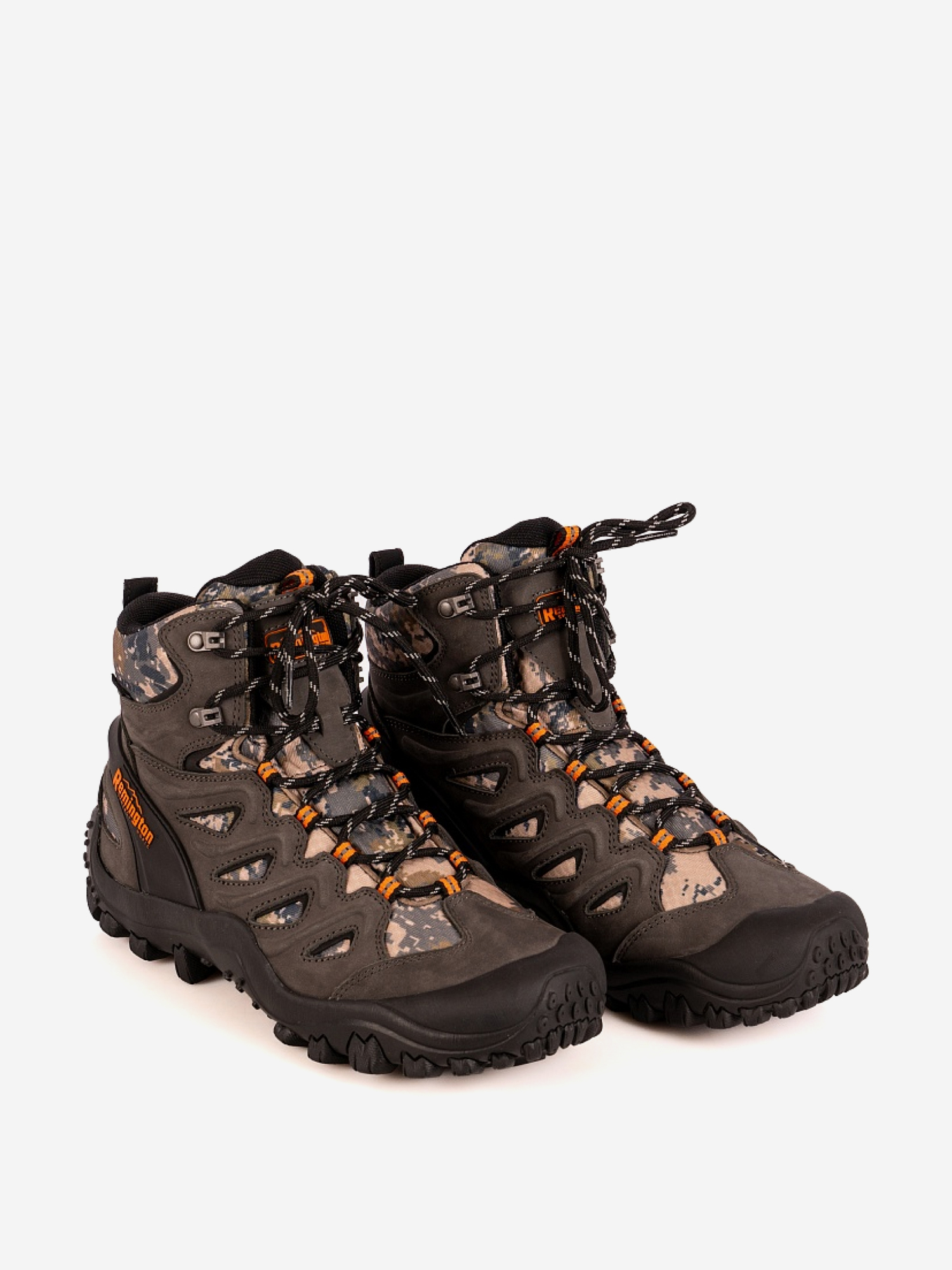 Изображение товара Ботинки мужские для рыбалки и охоты Remington WR Pathfinder mid Figure серые