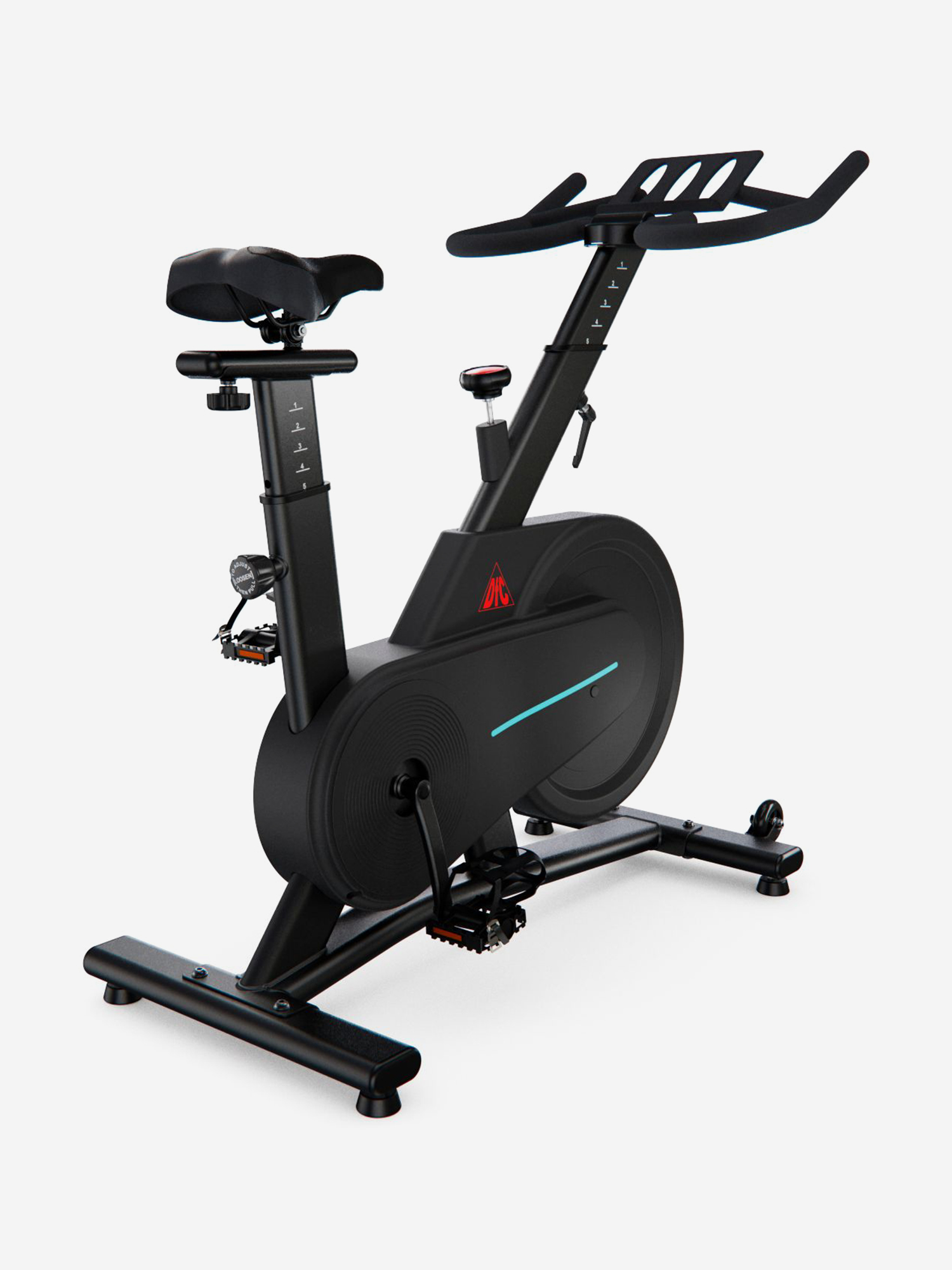 Изображение товара Спин-байк DFC B-106 вертикальный кардиотренажер для дома 130 кг