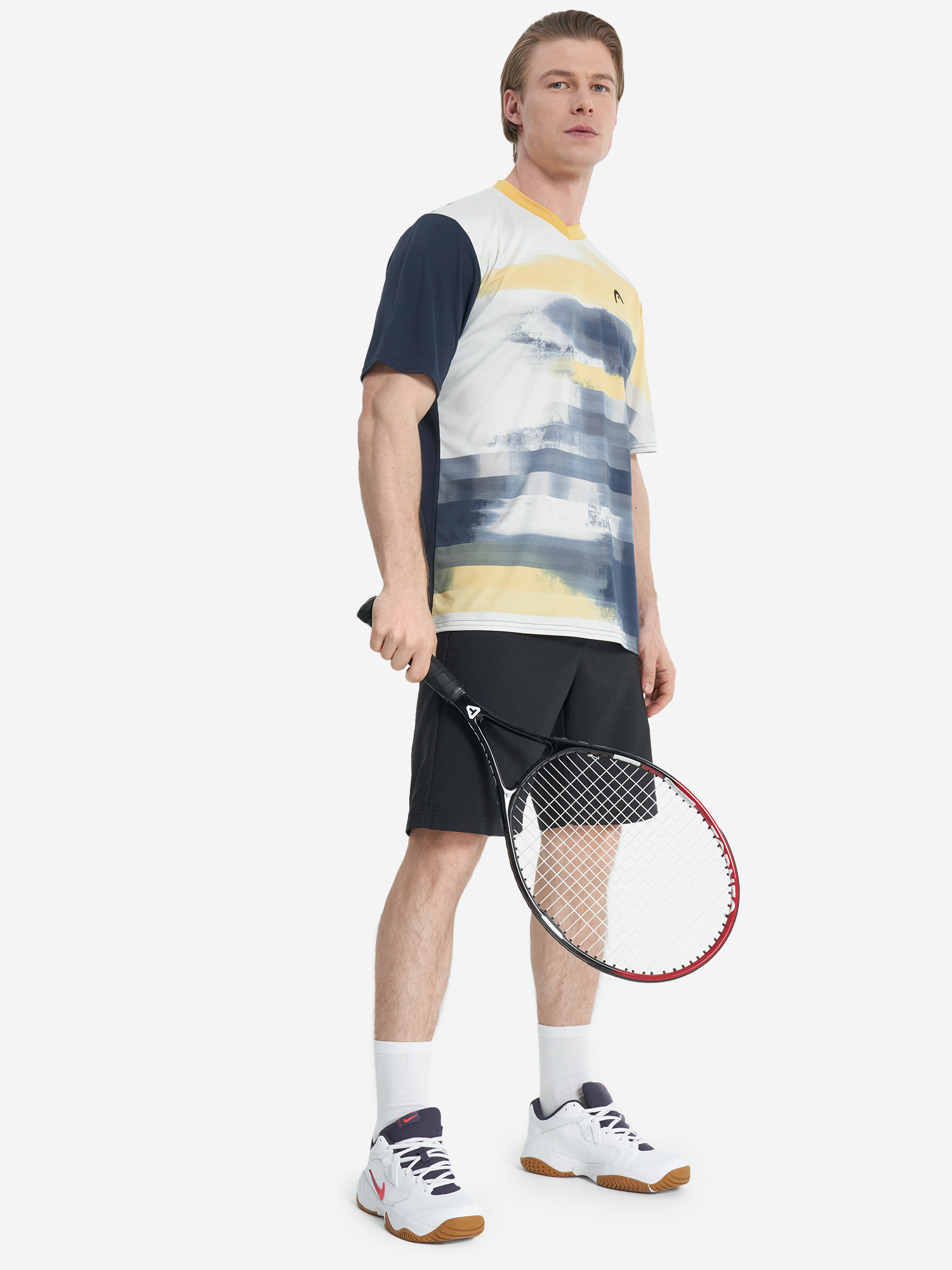 фото Футболка мужская head topspin, синий