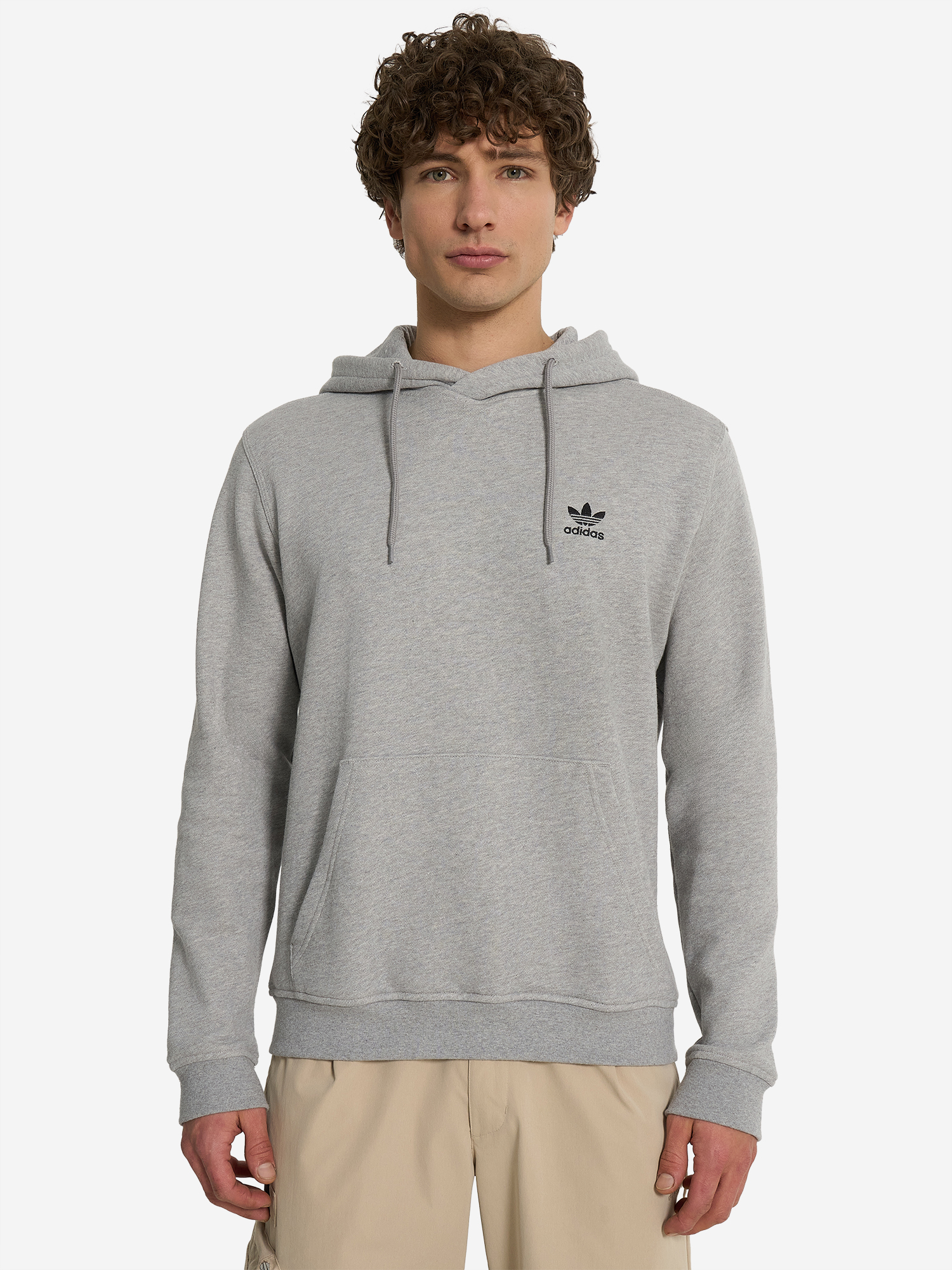 фото Худи мужское adidas ess, серый